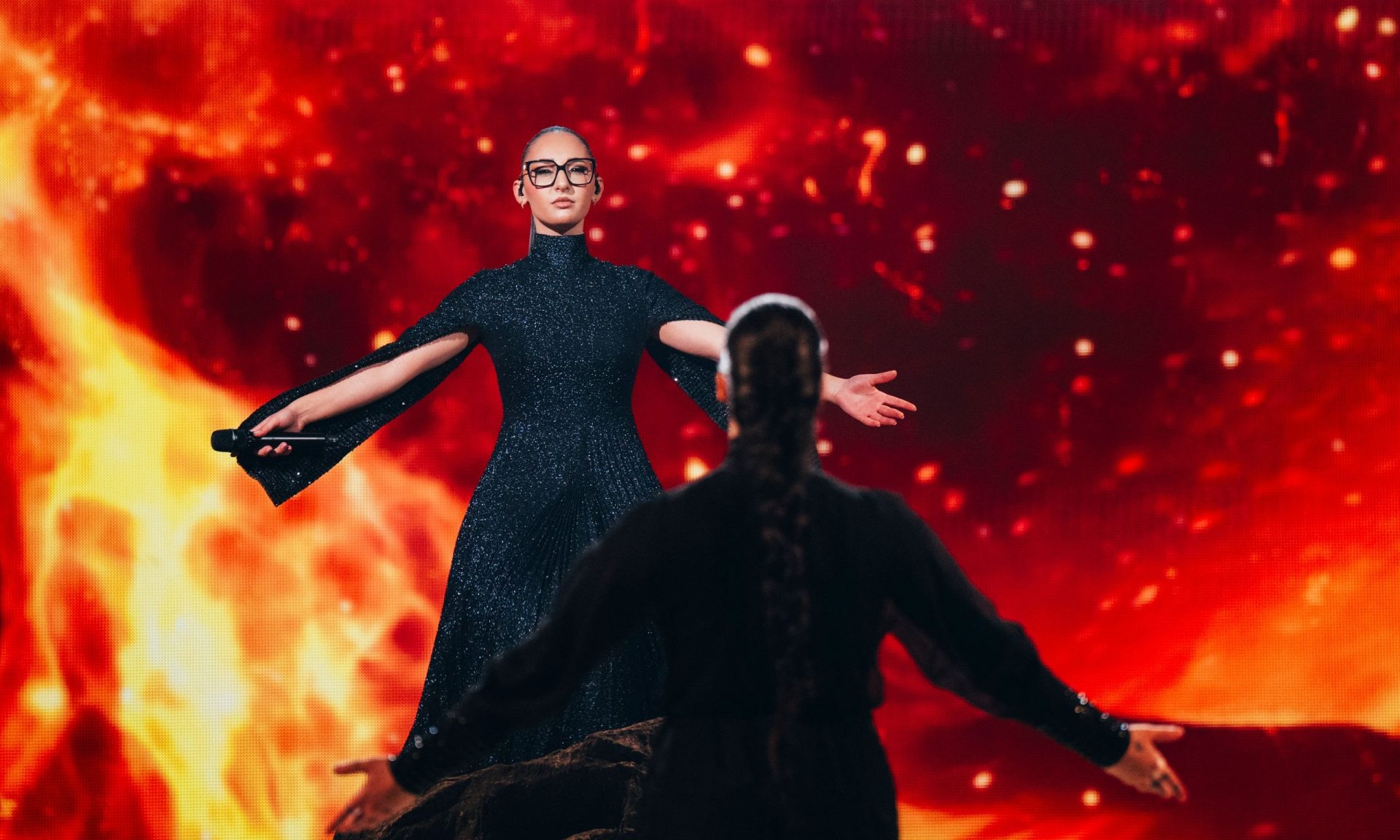 Eurovision 2025: Οι πρώτες φωτογραφίες από τη δεύτερη πρόβα της Klavdia