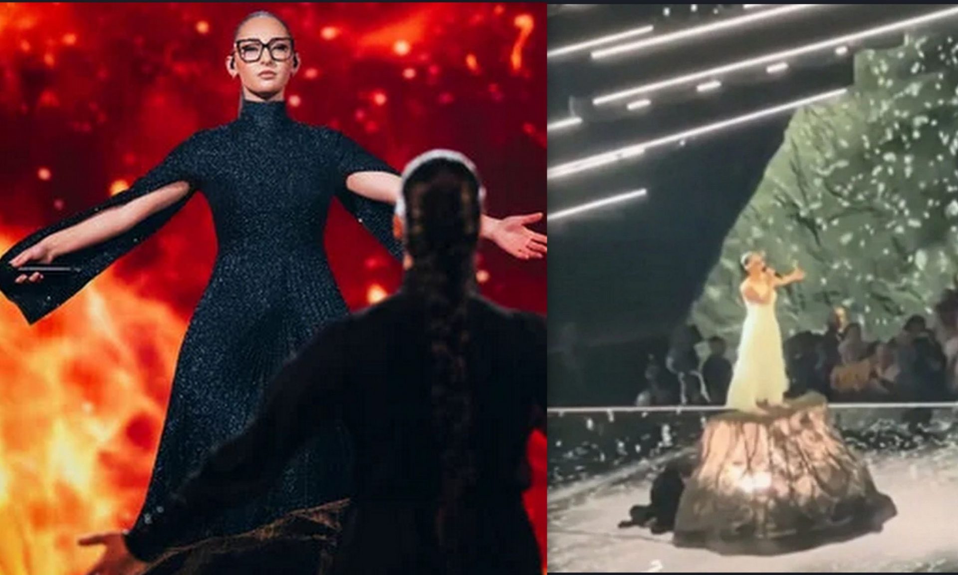 Eurovision 2025: H Klavdia αλλάζει το φόρεμα μέσα σε τρία δευτερόλεπτα- Το τρικ επί σκηνής