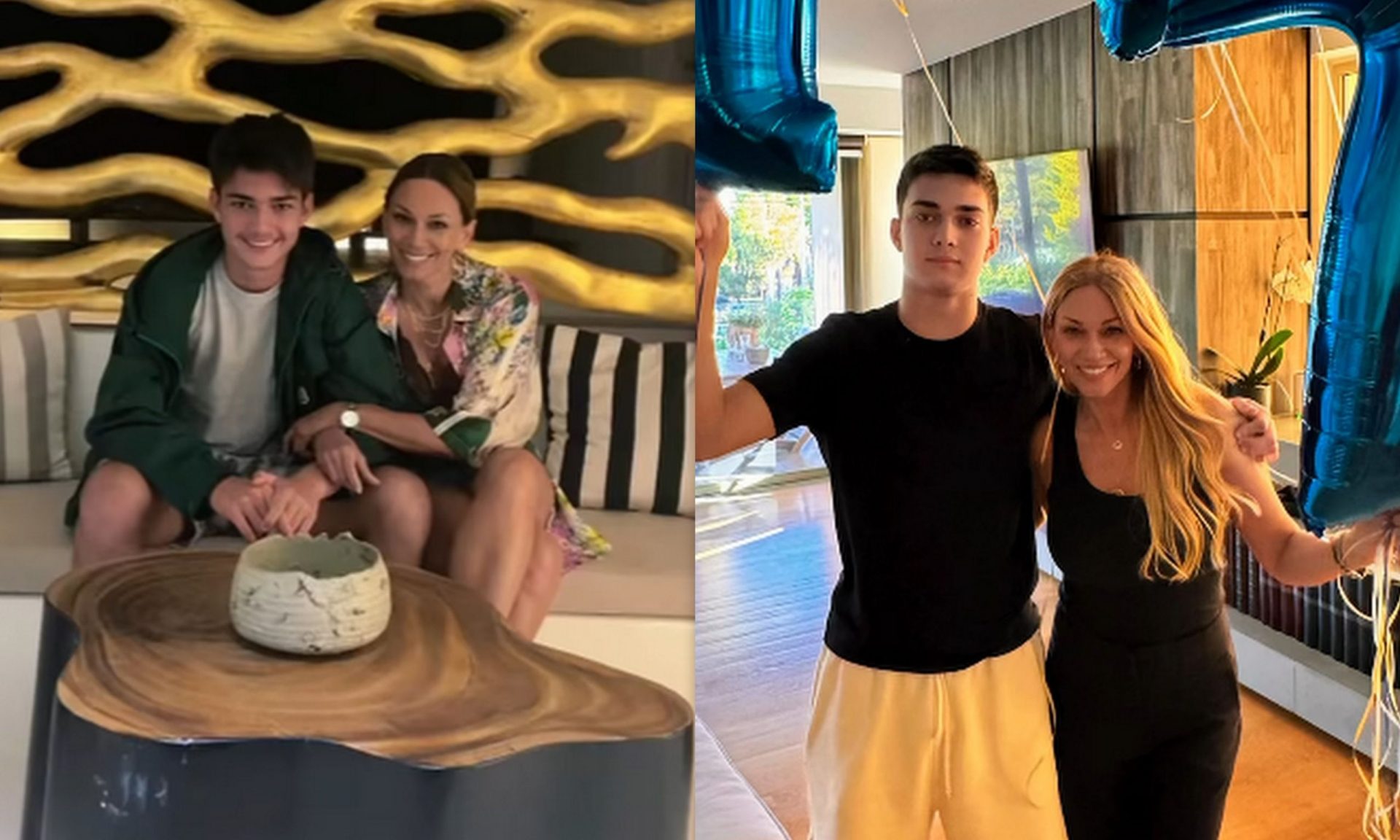 Έλλη Κοκκίνου: Ο κούκλος γιος της έγινε 17 ετών και ανέβασε το πιο τρυφερό βίντεο!