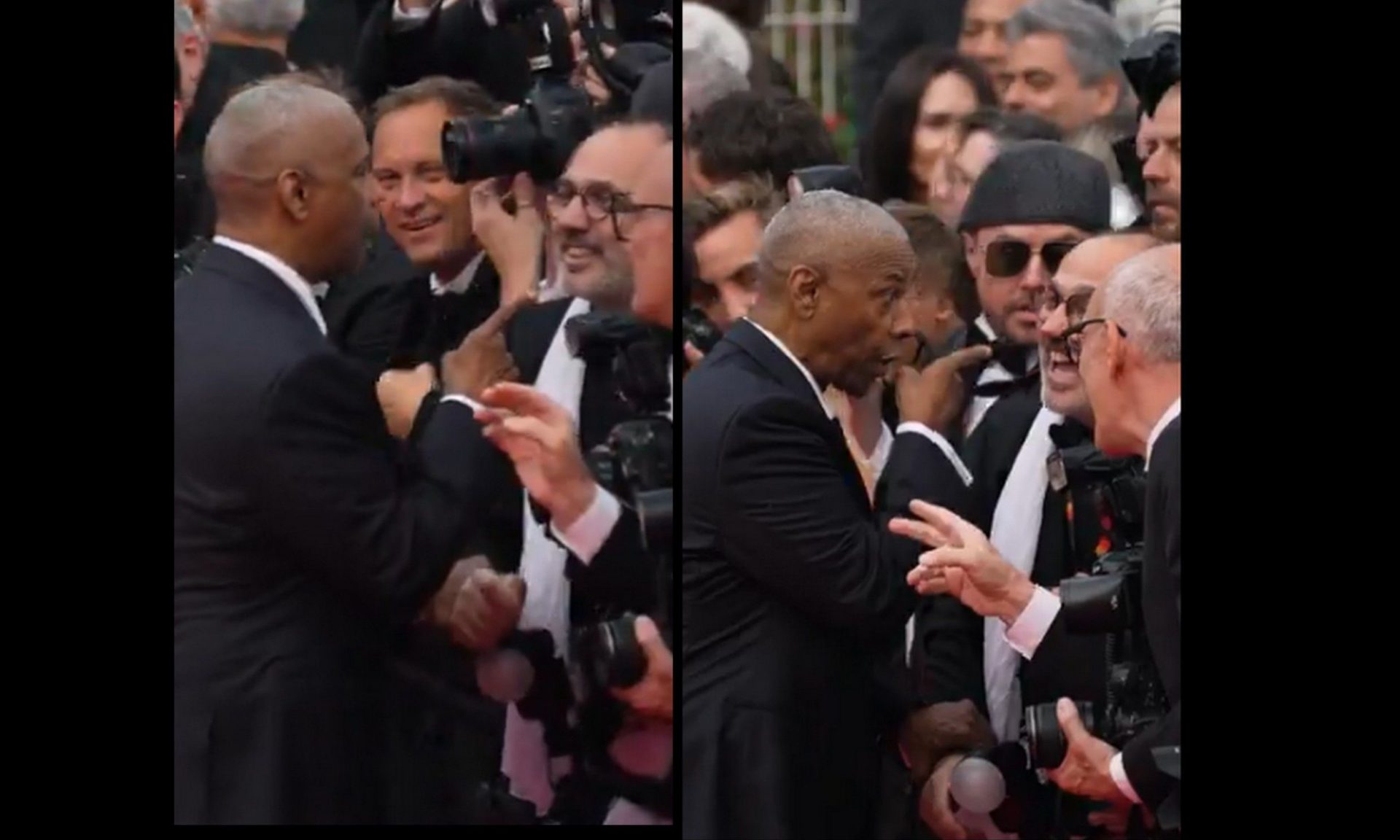 Ένταση στις Κάννες: Ο Ντένζελ Ουάσινγκτον σε έντονο διάλογο με φωτογράφους - «Σταμάτα τώρα», φώναζε
