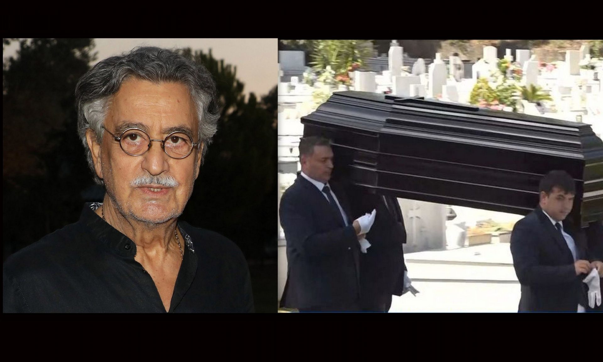 Κηδεία Νίκου Γαλανού: Στο κοιμητήριο Παπάγου η σορός του ηθοποιού