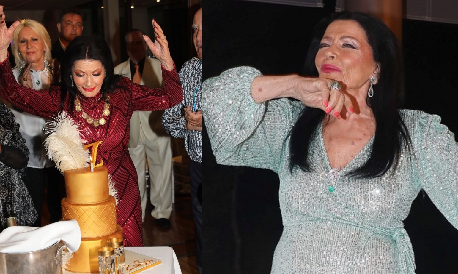 Η Ζωζώ Σαπουντζάκη έκλεισε τα 92 - Η πρώτη φωτό από τα γενέθλιά της