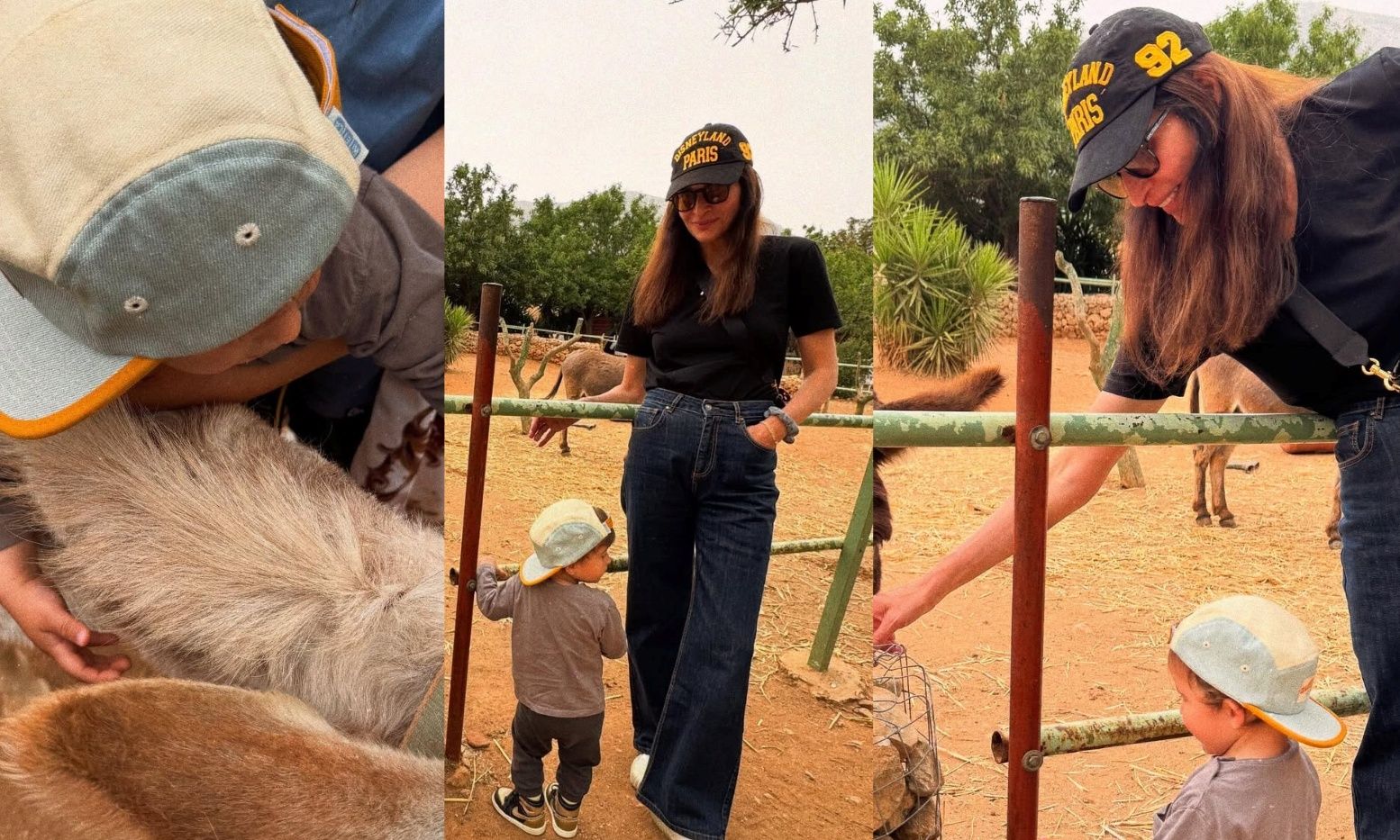 Αντιγόνη Κουλουκάκου: H μαγική βόλτα με τον γιο της σε αγρόκτημα με γαϊδουράκια-Δείτε πόσο μεγάλωσε