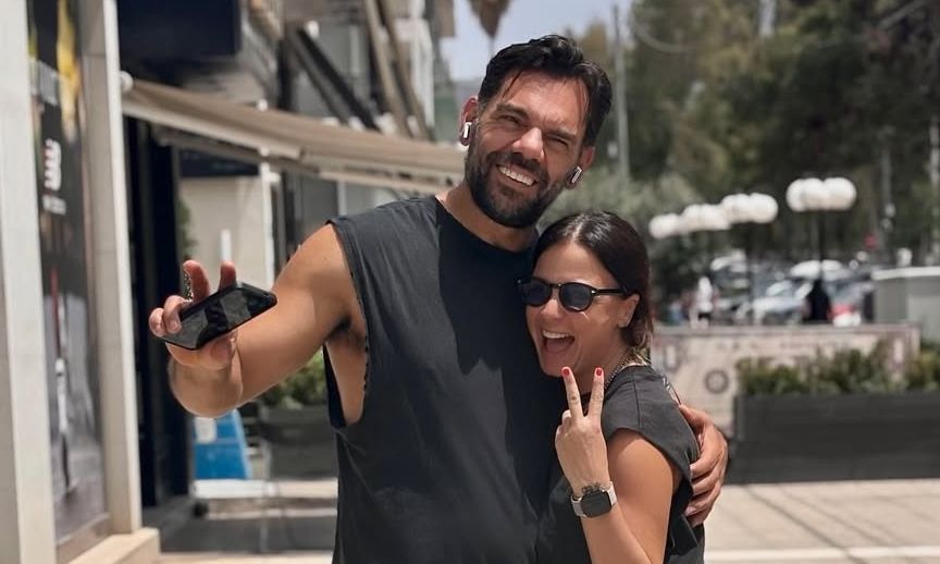 Σοφία Φαραζή: Η σπάνια εμφάνιση με τον σύζυγό της, το τρυφερό φιλί & η αλλαγή στην εμφάνισή της!