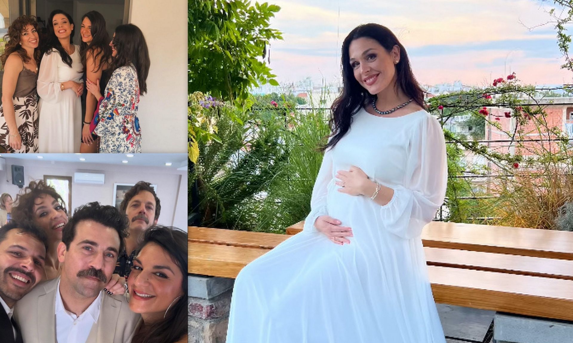 Τριανταφυλλίδου-Κουρής: Οι νέες φωτό από τον γάμο τους & το γαμήλιο πάρτι με φίλους!