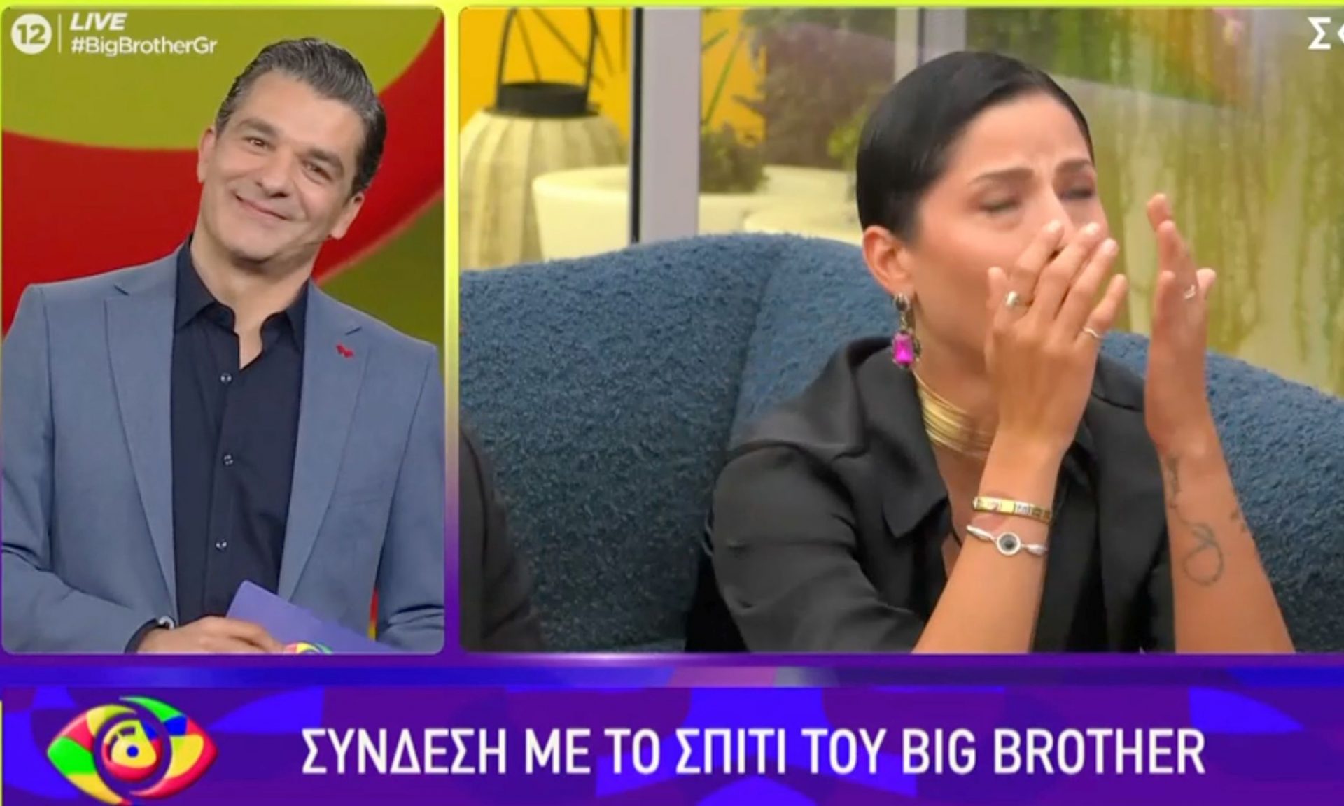 Big Brother – Κατέρρευσε η Φένια στον αέρα του ΣΚΑΙ: «Είμαι περήφανη που είσαι μητέρα μου»