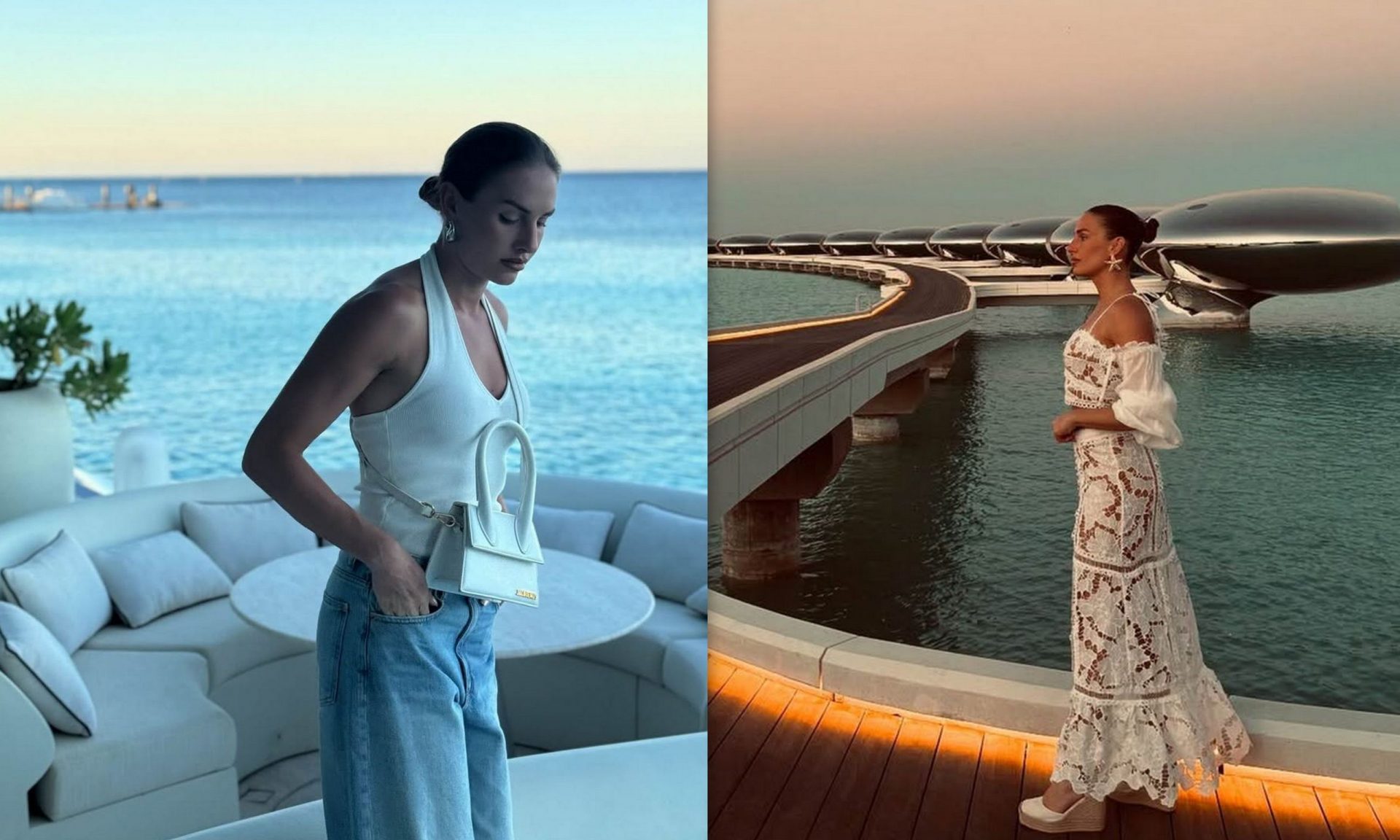 Δαλάκα: Με μπικίνι στο πιο παραμυθένιο θέρετρο της Σαουδικής Αραβίας - Το φωτογραφικό άλμπουμ!