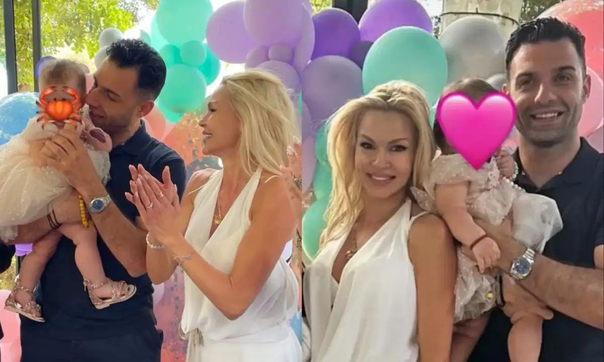 Βίκυ Κάβουρα – Γιώργος Τζαβέλλας: Tο πάρτι γενεθλίων για τον ένα χρόνο ζωής της κόρης τους
