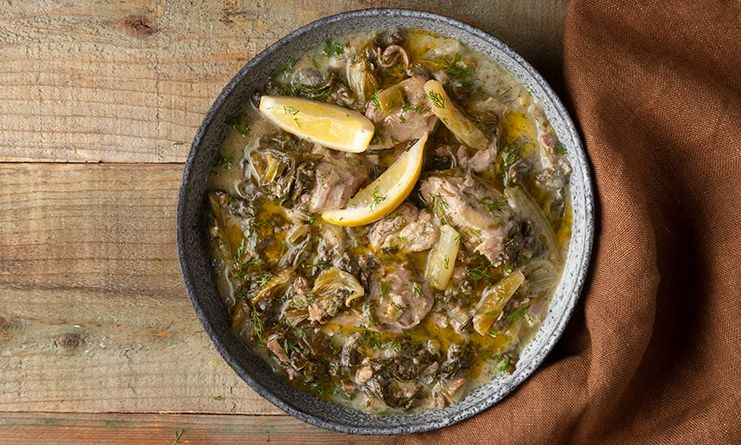 Χοιρινό φρικασέ στη χύτρα ταχύτητας από τον Άκη Πετρετζίκη