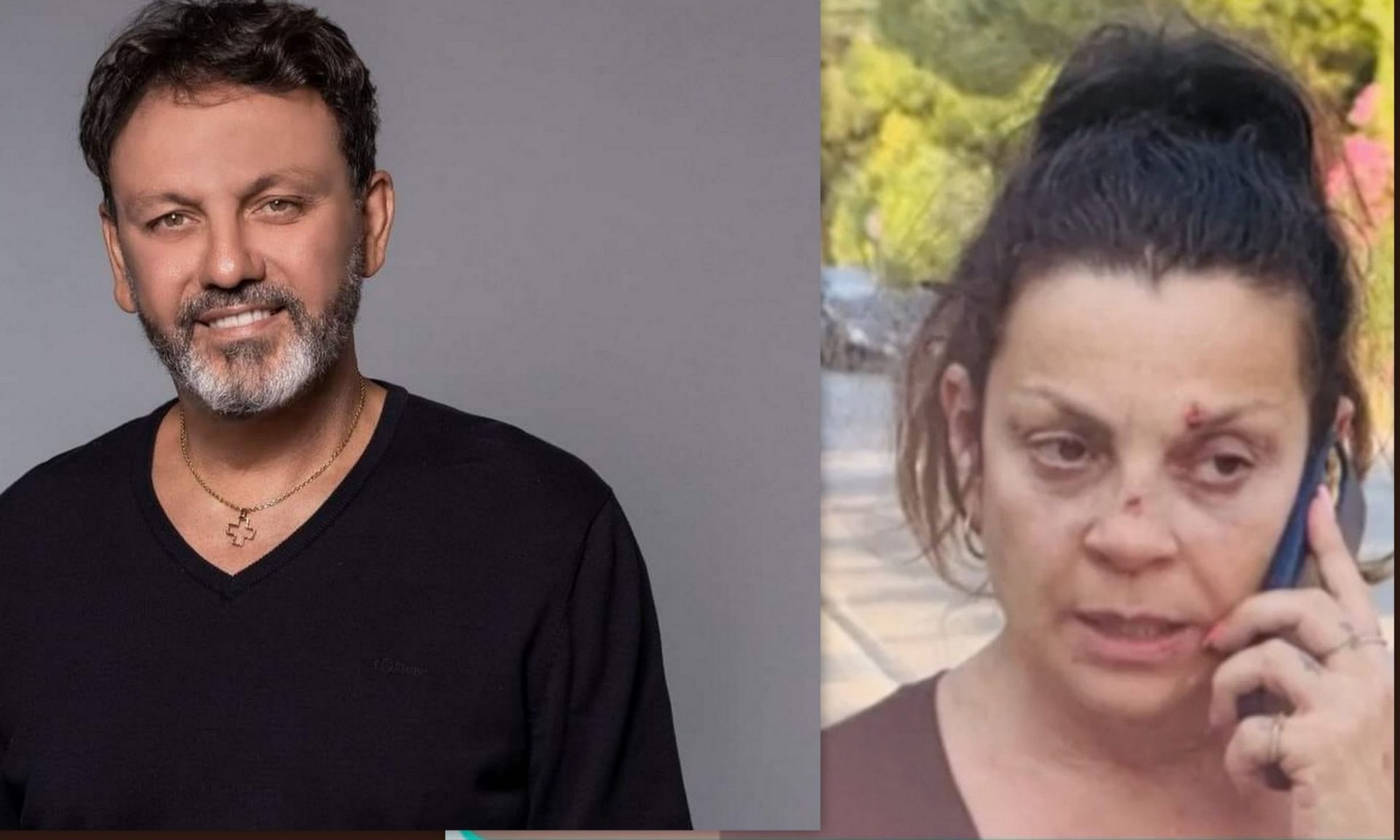 Αγγελόπουλος: Η πρώην σύζυγός του ξεσπά– Ψεύδεται!Δεν είμαι τρελή να χτυπάω το κεφάλι μου στον τοίχο