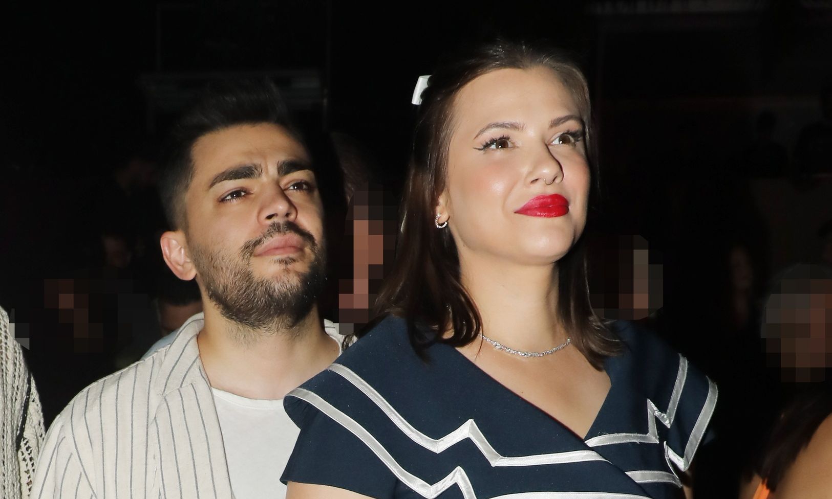Χρήστος Σαντικάι - Λάουρα Νάργιες: Η λαμπερή εμφάνιση και οι τρυφερές στιγμές