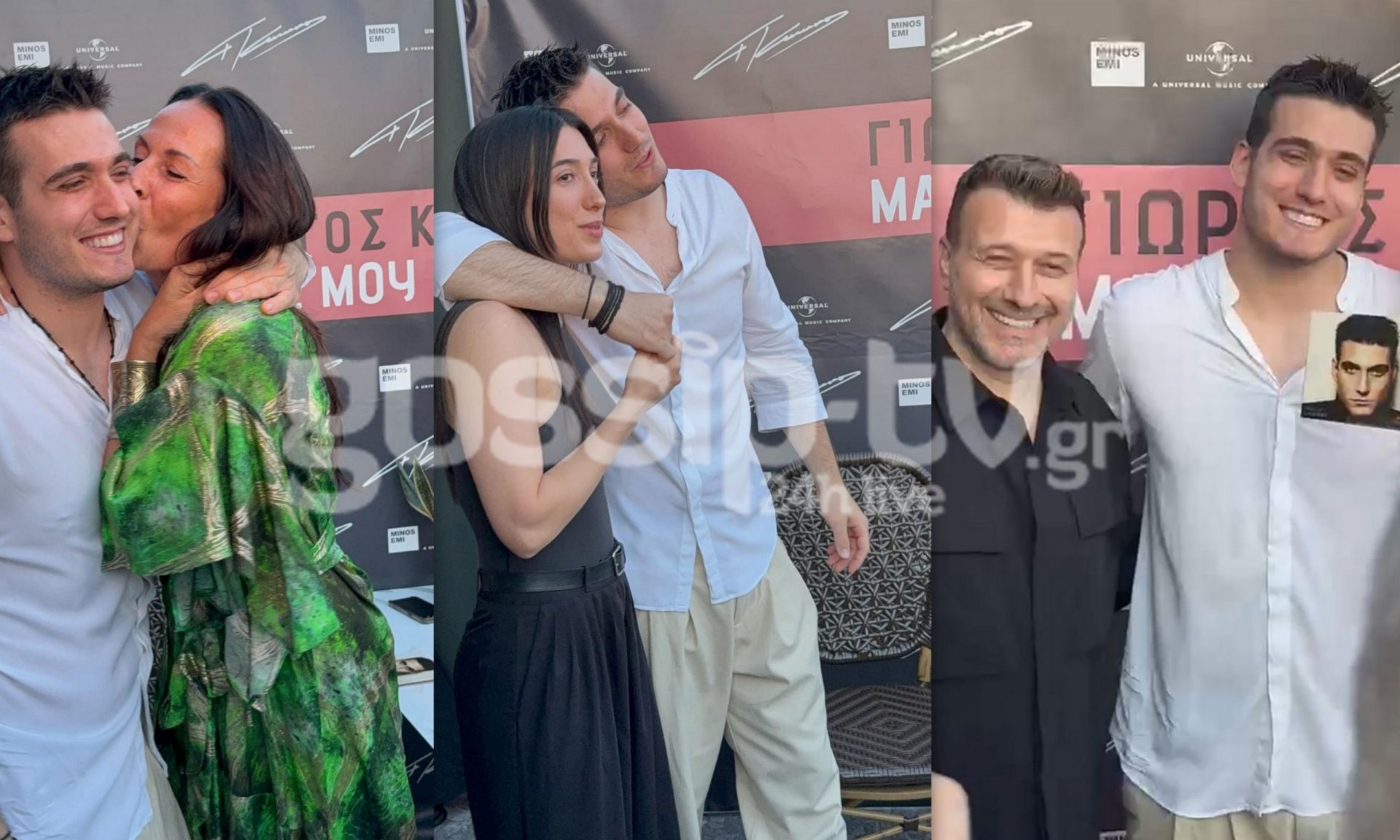 Γιώργος Κακοσαίος: Το gossip-tv στο λαμπερό listening party - H ατάκα του Πλούταρχου «Είδες το DNA;»