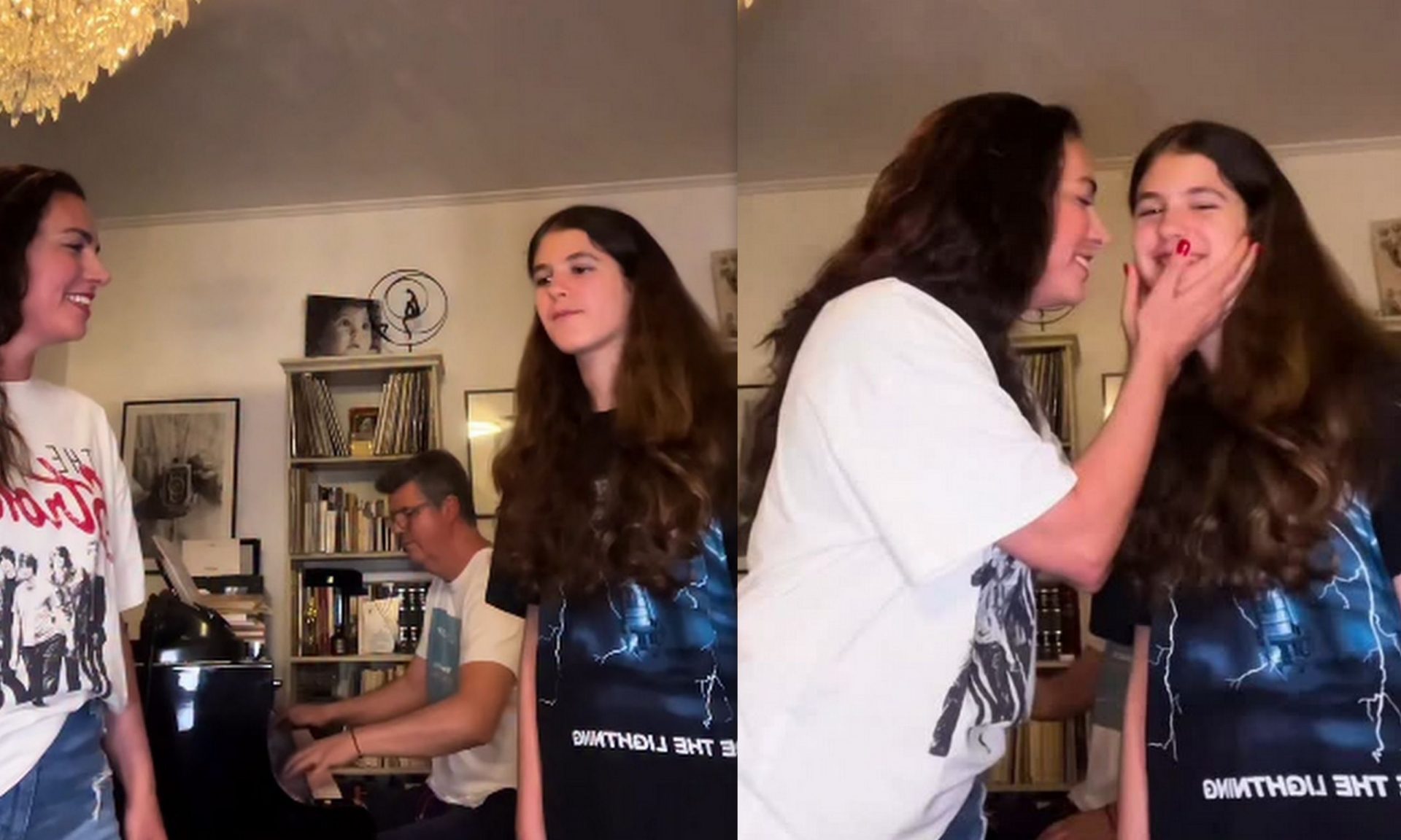 Φωτεινή Δάρρα: Ερμηνεύει ντουέτο με την κόρη της, Ρωξάνη & δηλώνει περήφανα: «Τραγουδά σαν άγγελος»