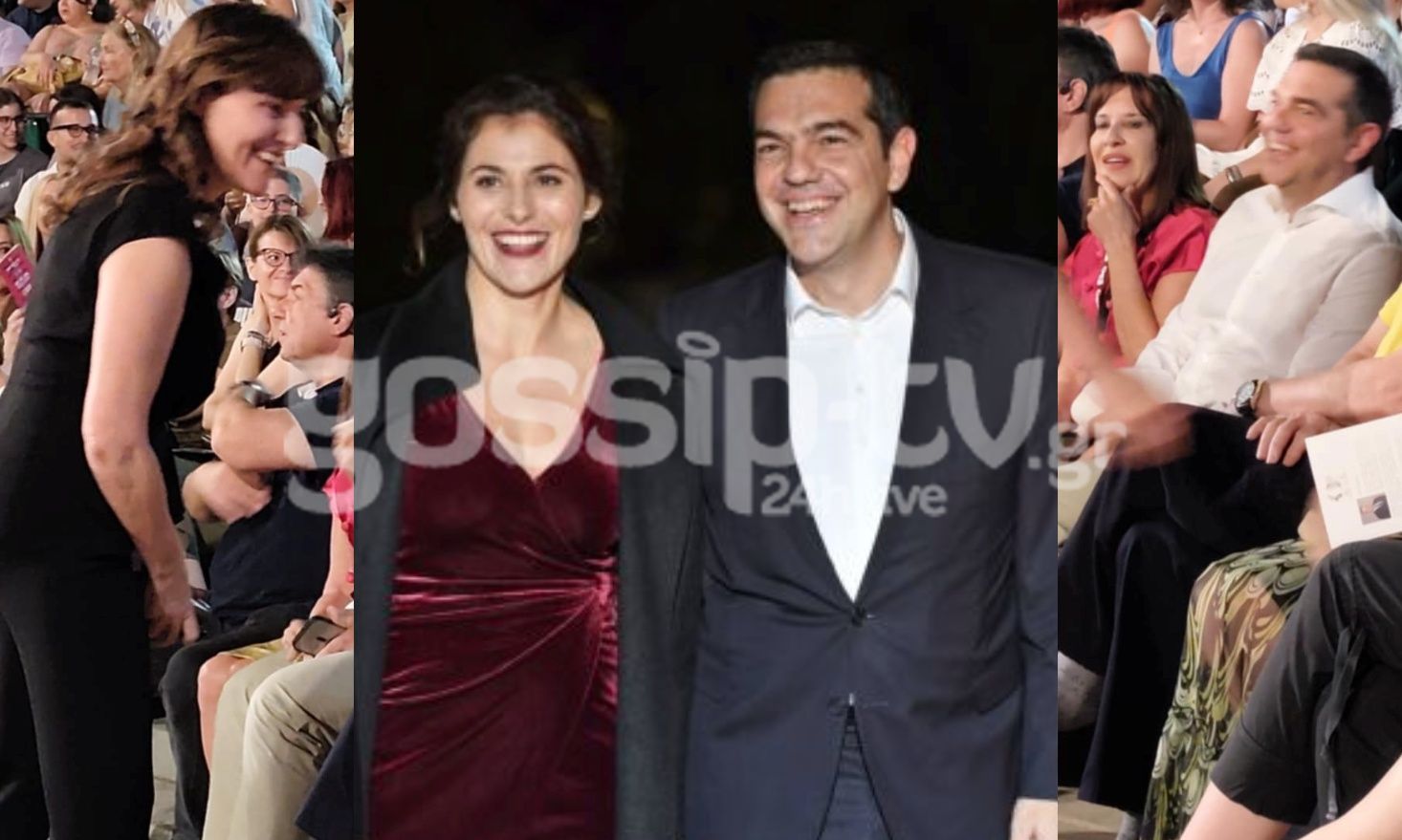 Αποκλειστικό: Αλέξης Τσίπρας & Μπέττυ Μπαζιάνα σε βραδινή έξοδο στο θέατρο-Η παράσταση που επέλεξαν