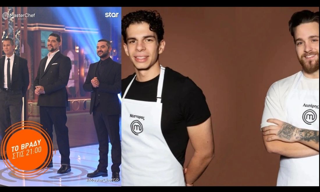 MasterChef: 24 ώρες πριν τον μεγάλο τελικό-Τι θα δούμε απόψε από τον Νέστορα και τον Λευτέρη Πέτρου