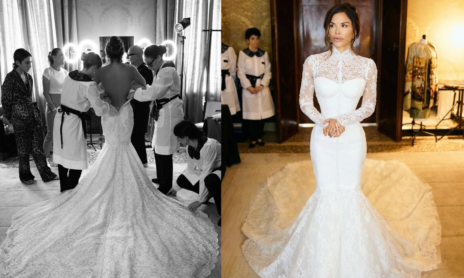 «Δεν είναι απλά ένα νυφικό, είναι ένα ποίημα»-Τα νέα καρέ της Σάντσεζ για τον γάμο & το ευχαριστώ