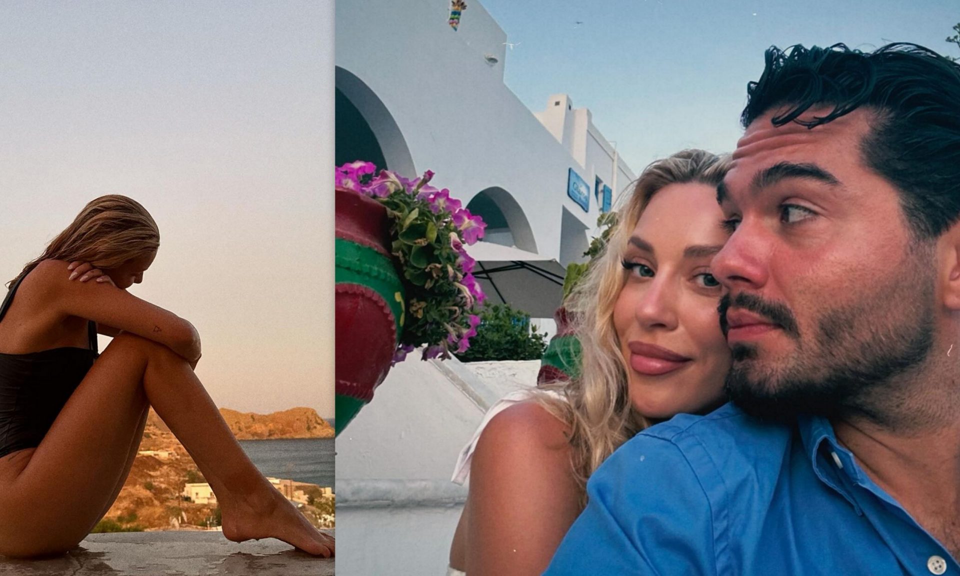 Γαρυφαλλιά Καληφώνη: To άλμπουμ των διακοπών της στη Μήλο με τον Χρήστο Μάστορα