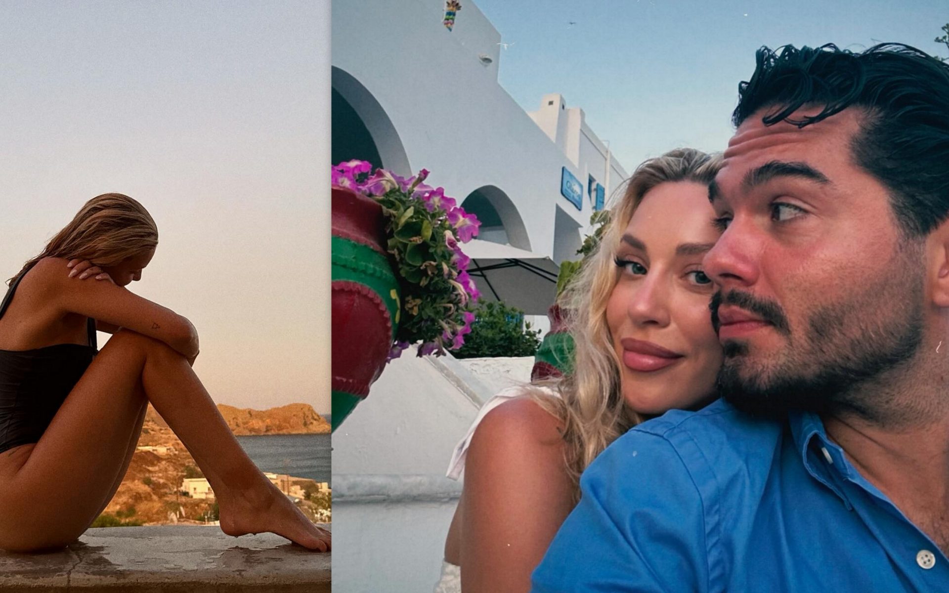 Μάστορας - Καληφώνη: Τρυφερά φιλιά στο ηλιοβασίλεμα και οι διακοπές συνεχίζονται