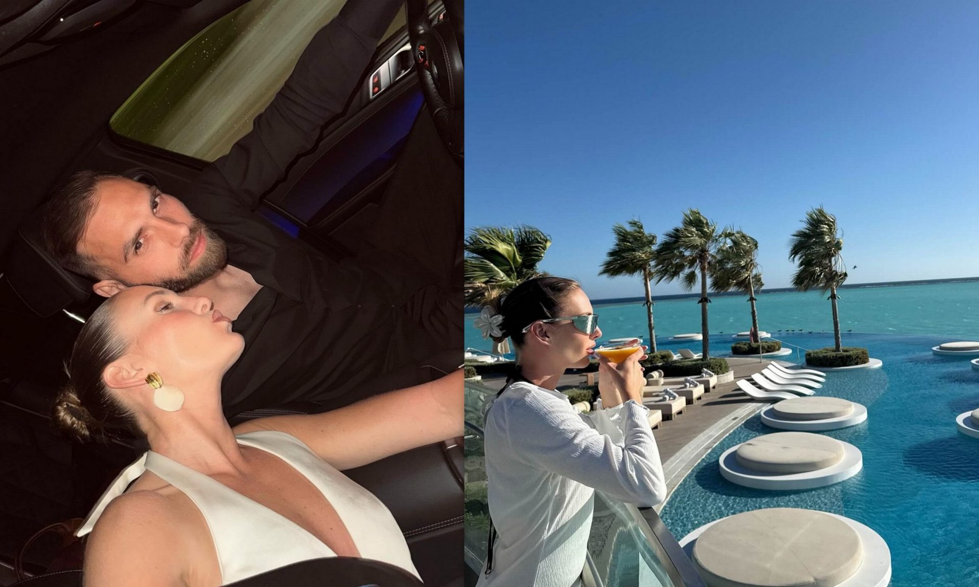 Δαλάκα – Αμβροσιάδης: Το φωτογραφικό άλμπουμ του πρώτου ταξιδιού τους ως ζευγάρι