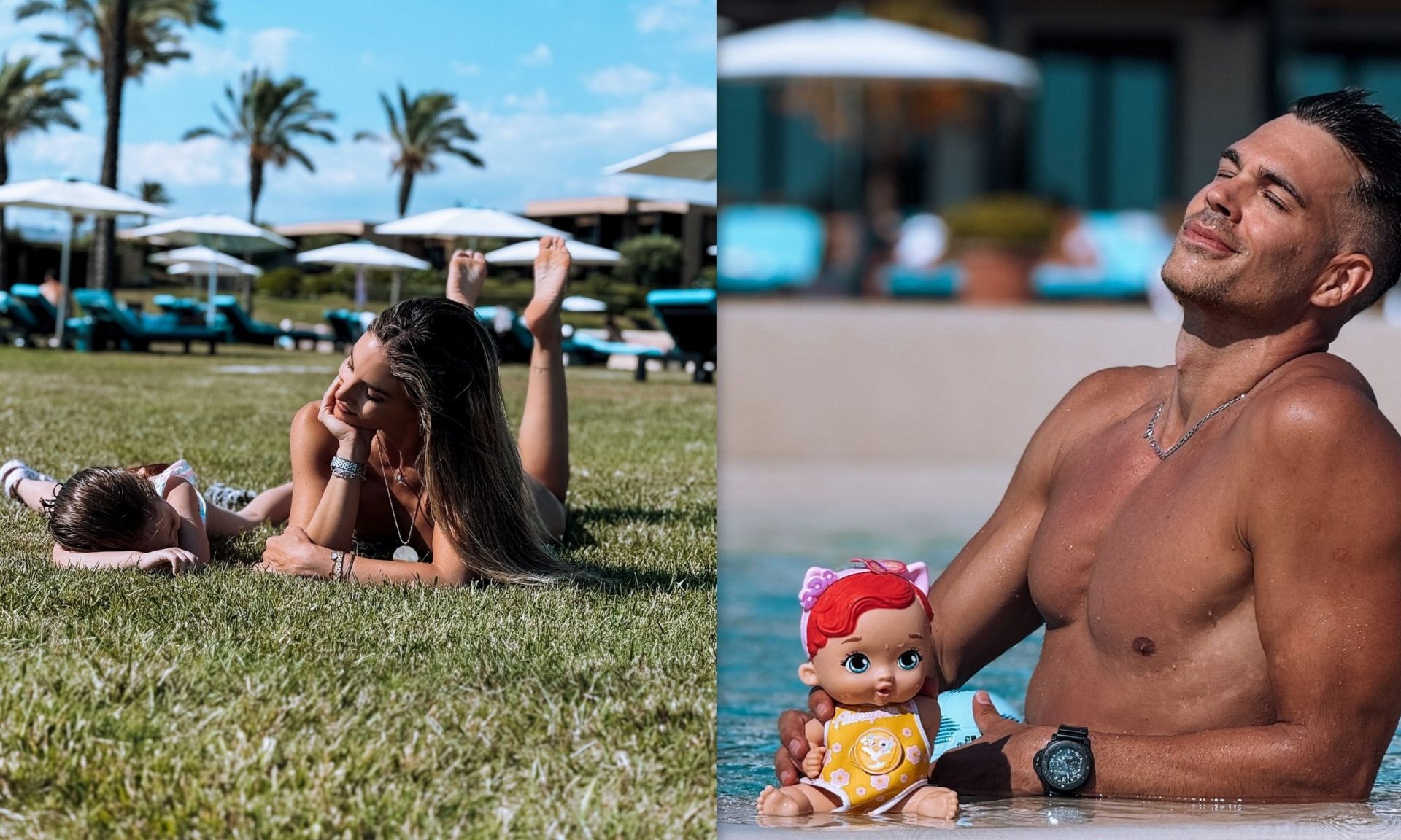 Οικονομάκου: Μοναδικές στιγμές στη Σικελία με τον Μπρούνο Τσερέλα και τα δυο παιδιά της