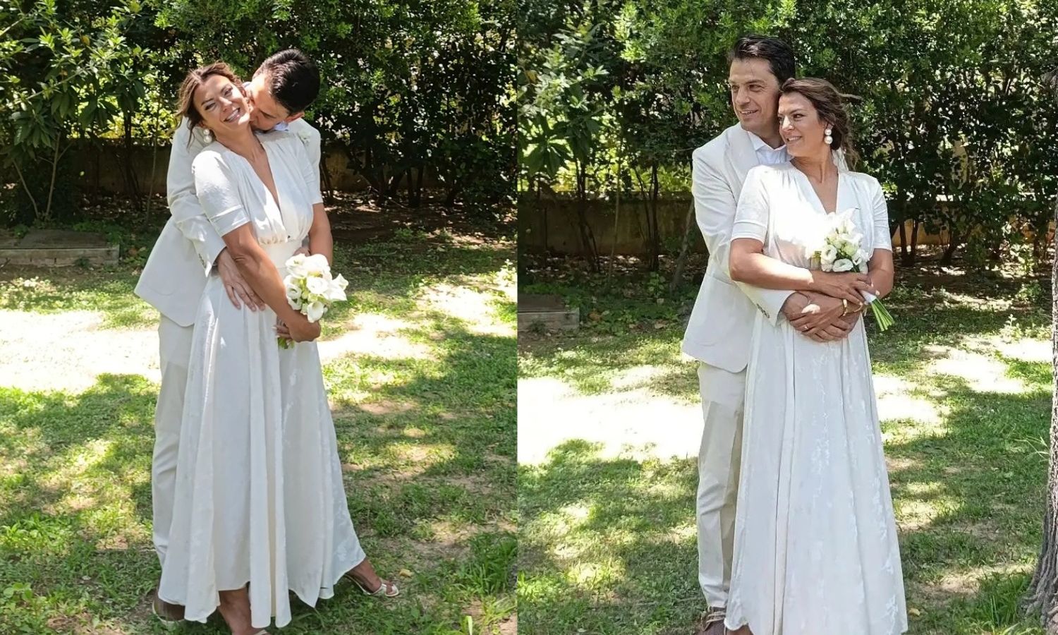 Παντρεύτηκε η Χριστίνα Βραχάλη με τον σύντροφό της - Οι πρώτες εικόνες από τον γάμο τους