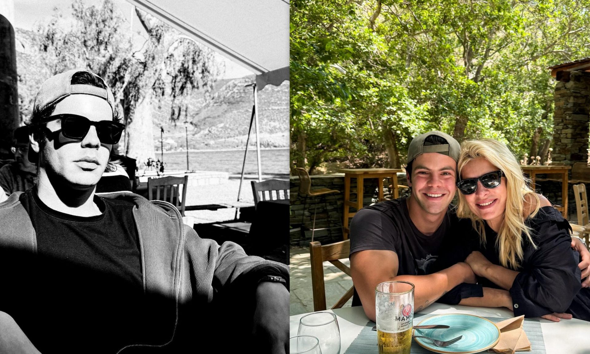 Άγγελος Λάτσιος: Θα λιώσετε! Οι 4+1 φώτο με τη μικρή του αδερφή, Μαρίνα στην Άνδρο