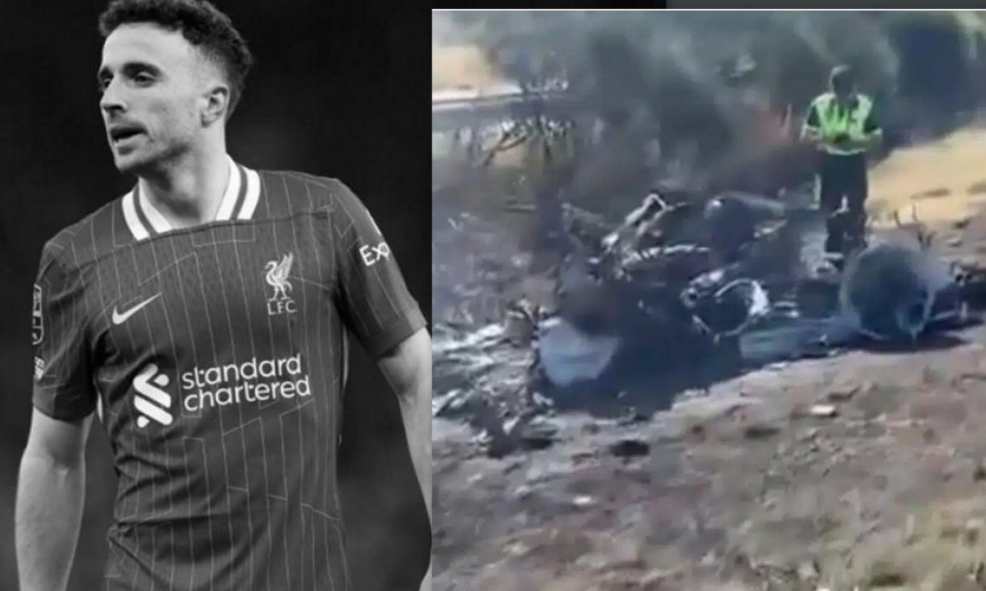 Ντιόγκο Ζότα: Έτσι έγινε το τροχαίο δυστύχημα - O ποδοσφαιριστής κάηκε ζωντανός