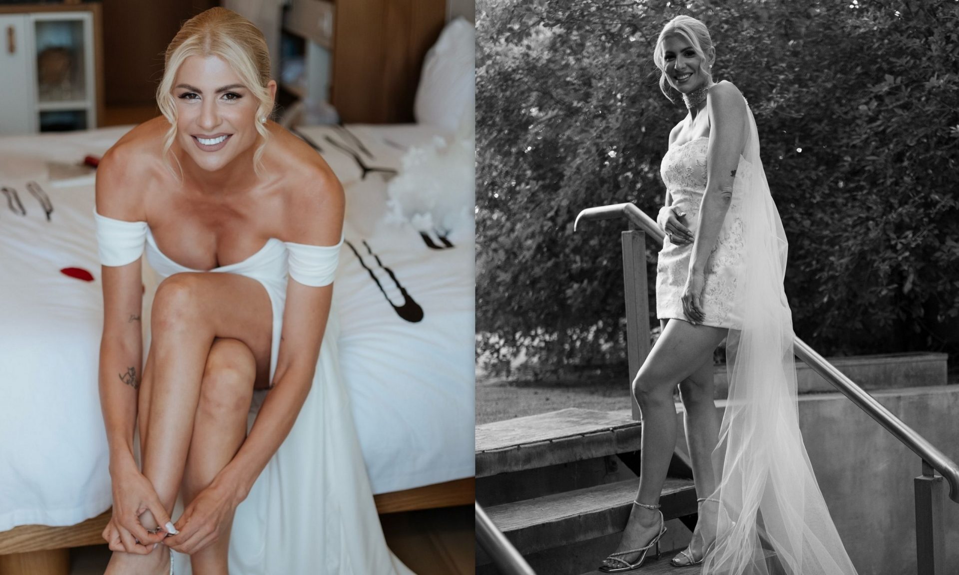 Ευρυδίκη Παπαδοπούλου: Οι αδημοσίευτες φώτο από τον γάμο της–Τα δύο νυφικά & ο ιδιαίτερος στολισμός