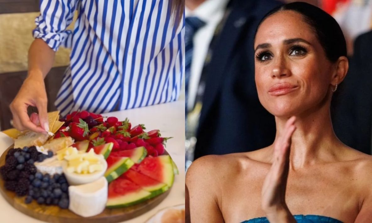 Μέγκαν Μαρκλ: Το απίθανο πλατό με φρούτα και πώς έχει βάλει τα βρώσιμα λουλούδια στη διατροφή τους