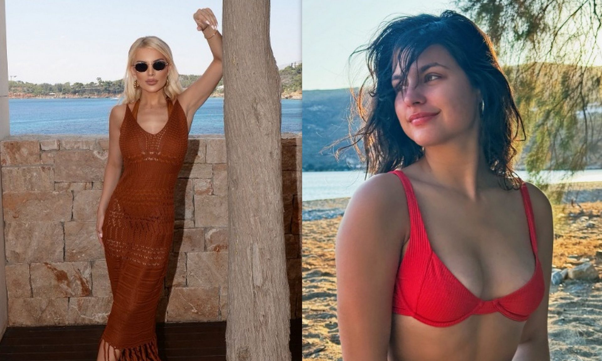 Boho, animal print και all-time classic: Οι 8 πιο fashionable Ελληνίδες στην παραλία!