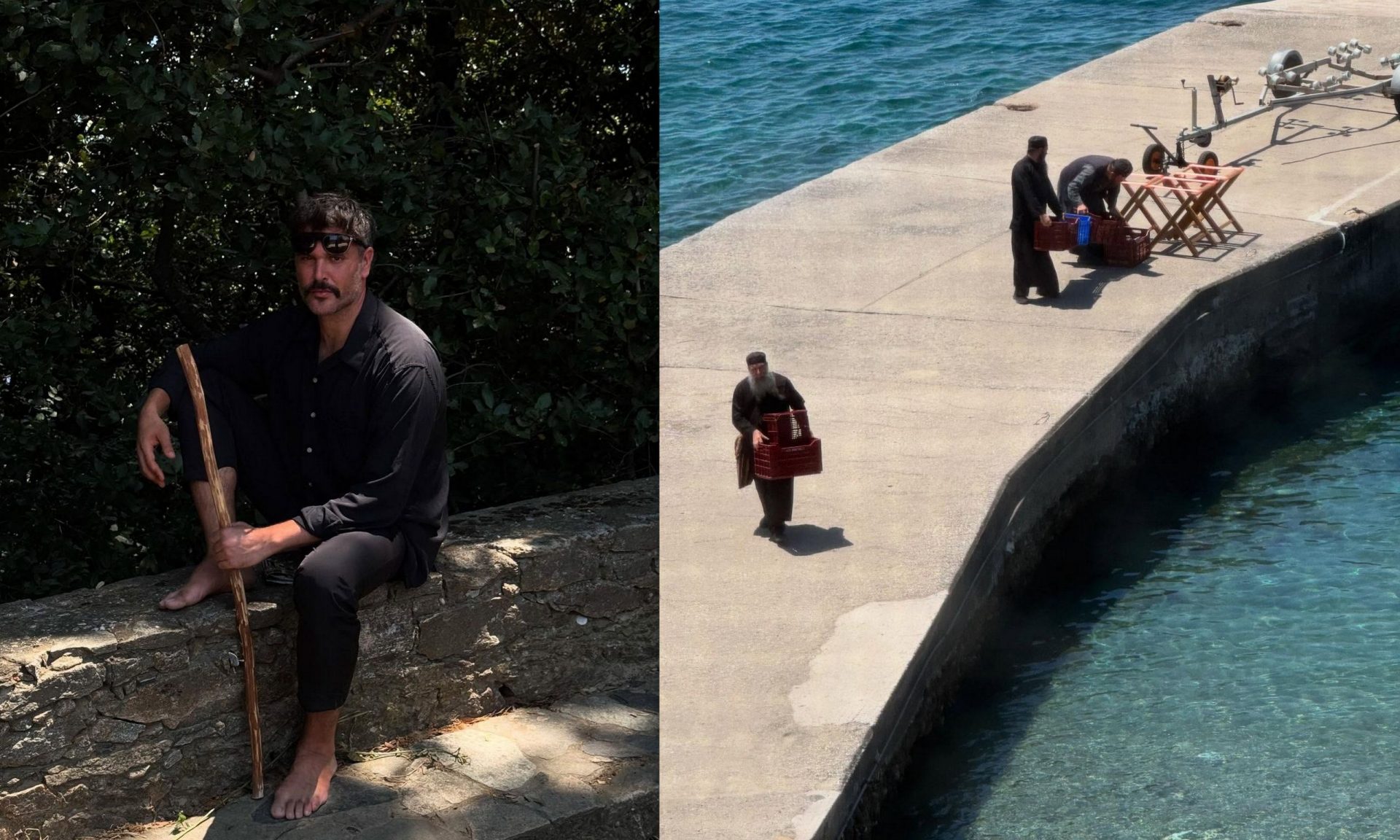 Στο Άγιο Όρος ο Μιχάλης Λεβεντογιάννης