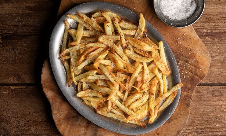 Τηγανητές πατάτες φούρνου από τον Άκη Πετρετζίκη!