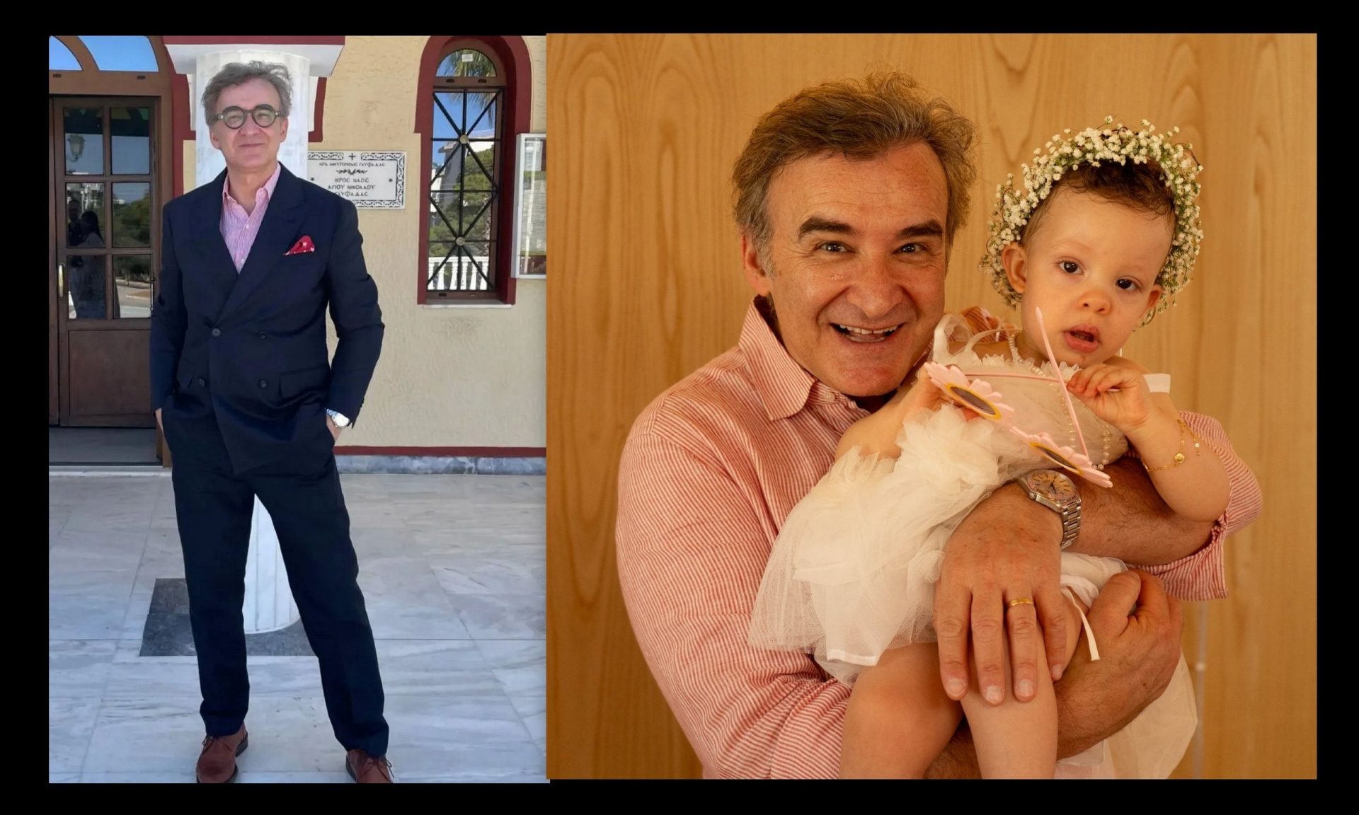 Συγκινεί ο Ορφανός μετά τη βάφτιση της κόρης του: «Μετά την περιπέτειά μου...» - Οι πρώτες φωτό