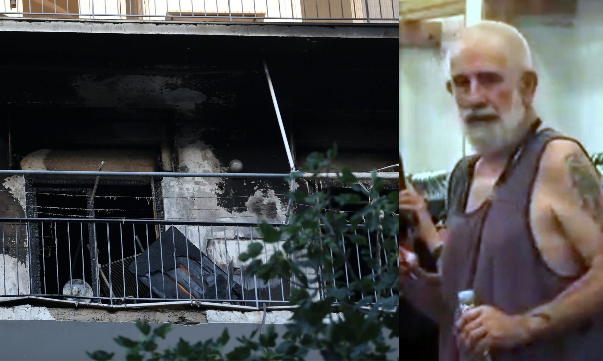 Πέτρος Φιλιππίδης: Συγκλονιστικά πλάνα από τη στιγμή που οι φλόγες κυκλώνουν το σπίτι του