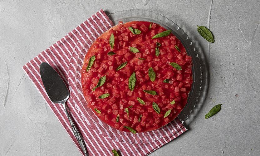 Λαχταριστό και δροσερό Cheesecake καρπούζι από τον Άκη Πετρετζίκη!