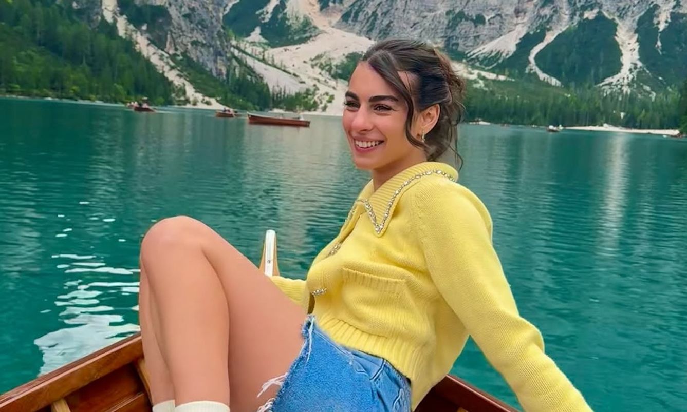 Ποιο Ιόνιο και ποιο Αιγαίο; Ιταλικές Άλπεις και παγωμένες λίμνες για την Όλγα Μιχαλοπούλου!