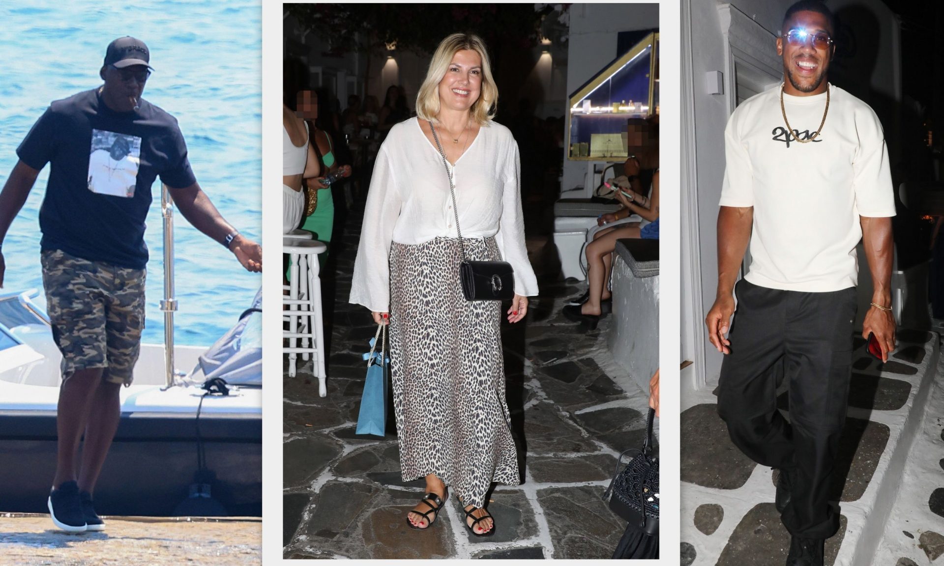 Όλοι στη Μύκονο! Ένας θρύλος του μποξ, ο Μάικλ Τζόρνταν και η Ράνια Θρασκιά στα στενά του νησιού!