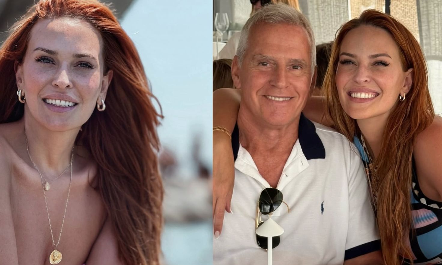 Χρηστίδου: Η νέα εμφάνιση με ροζ μπικίνι στα βράχια της Πάρου & η σπάνια φωτό με τον πατέρα της