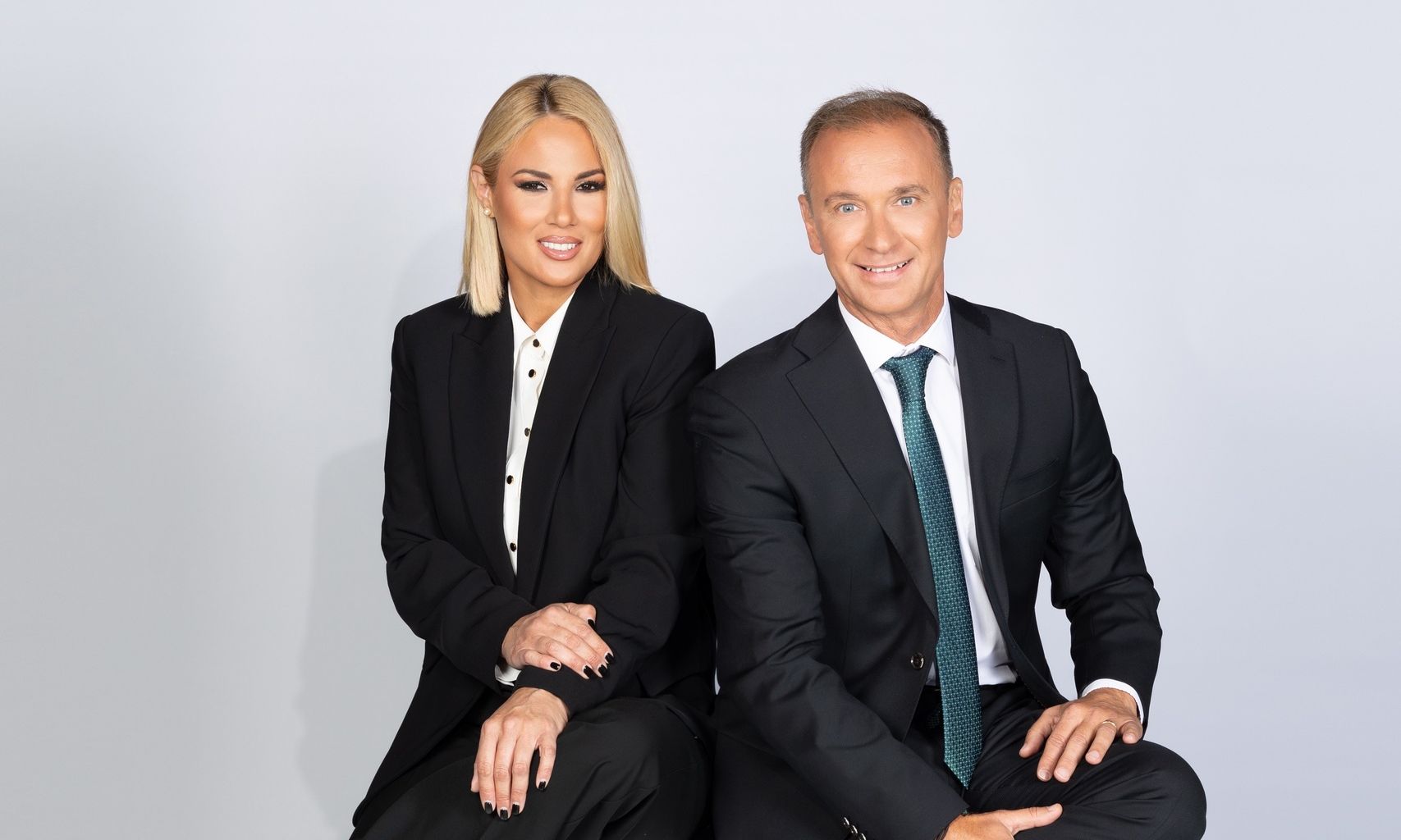 Η Ντόρα Κουτροκόη με τον Γιώργο Γρηγοριάδη στο «ACTION ΤΩΡΑ»