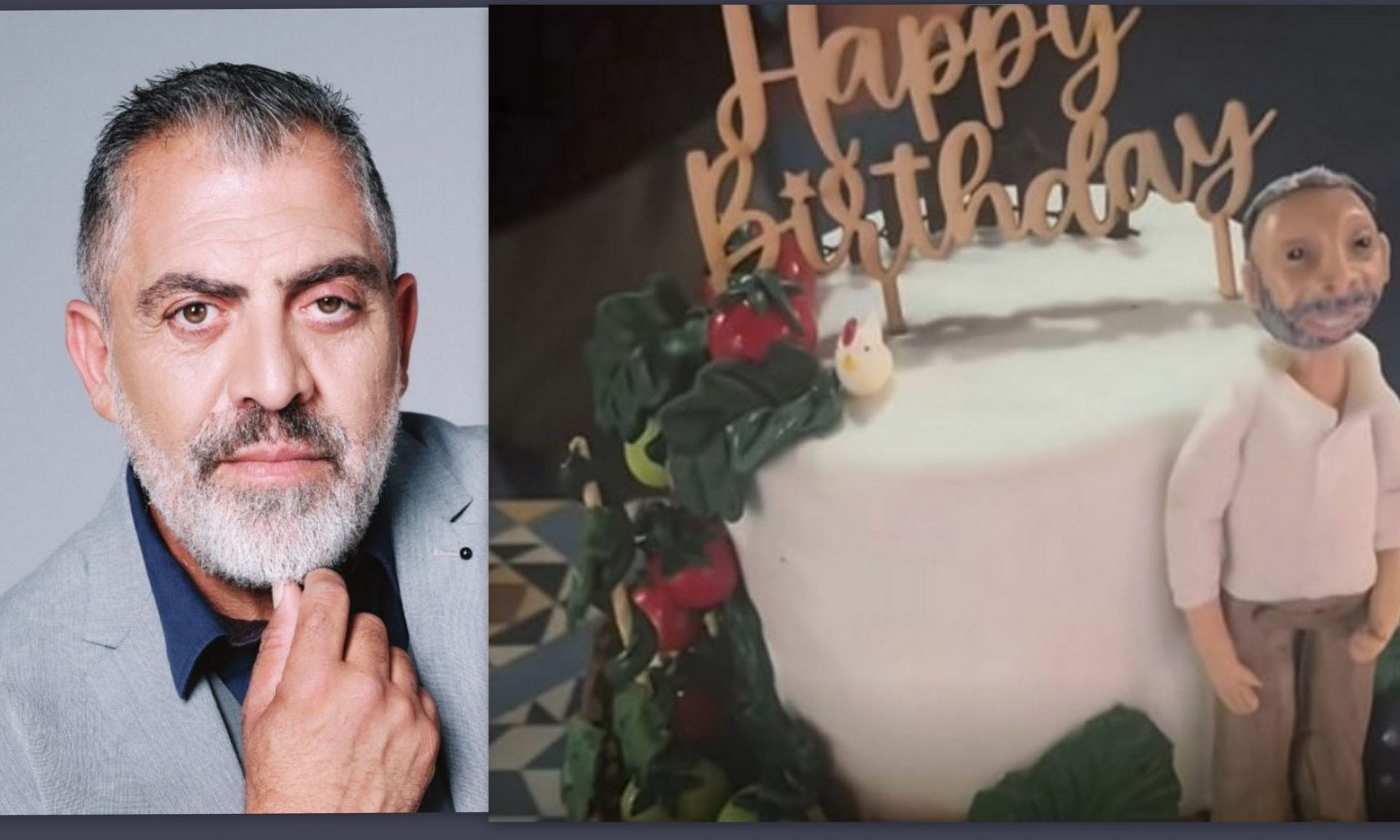 Κούλλης Νικολάου: Η ηλικία, η εντυπωσιακή τούρτα και το πάρτι γενεθλίων