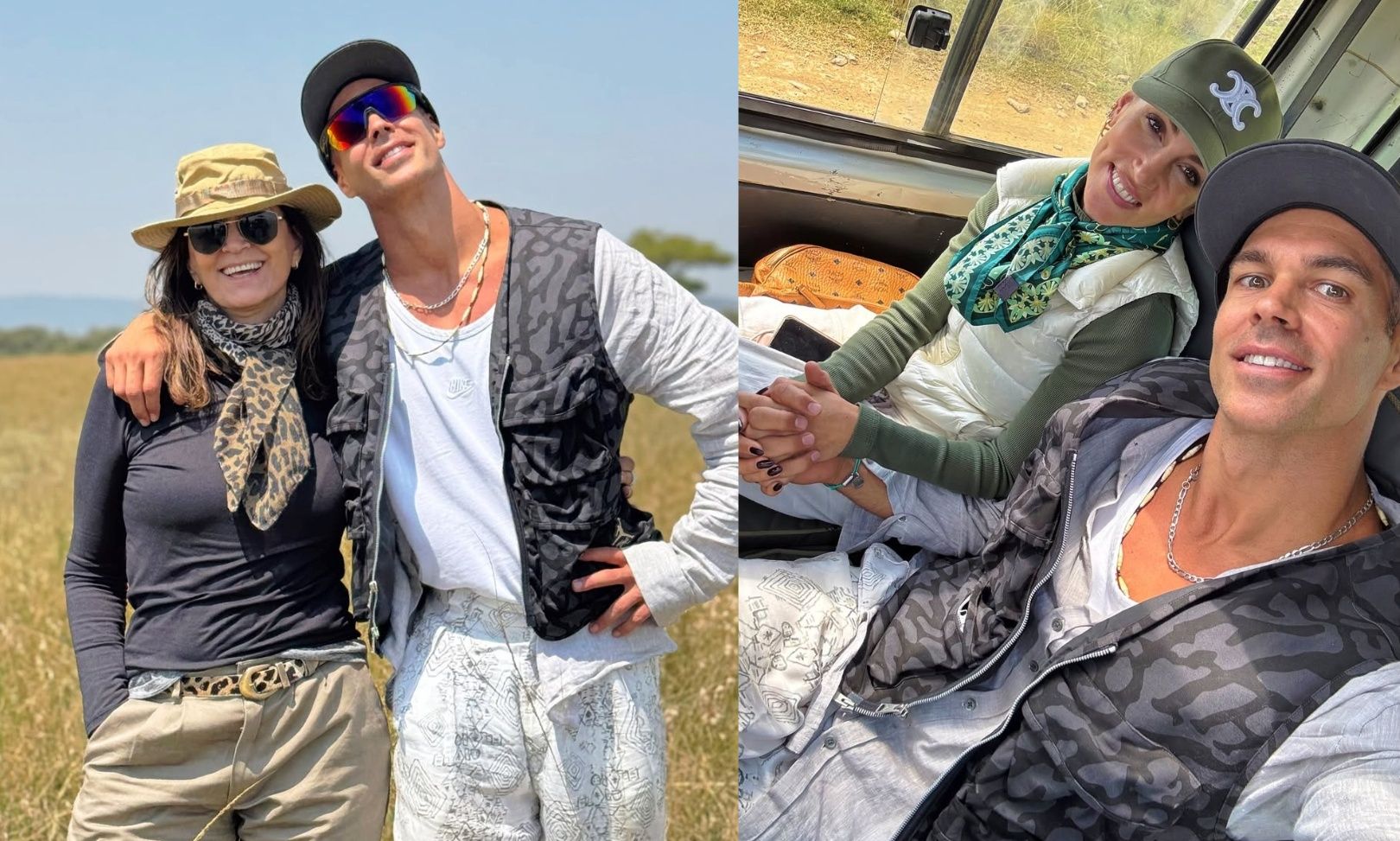 Μπρούνο Τσερέλα: Τα γενέθλια στην Κένυα & οι πόζες με την μητέρα του και την Αθηνά Οικονομάκου