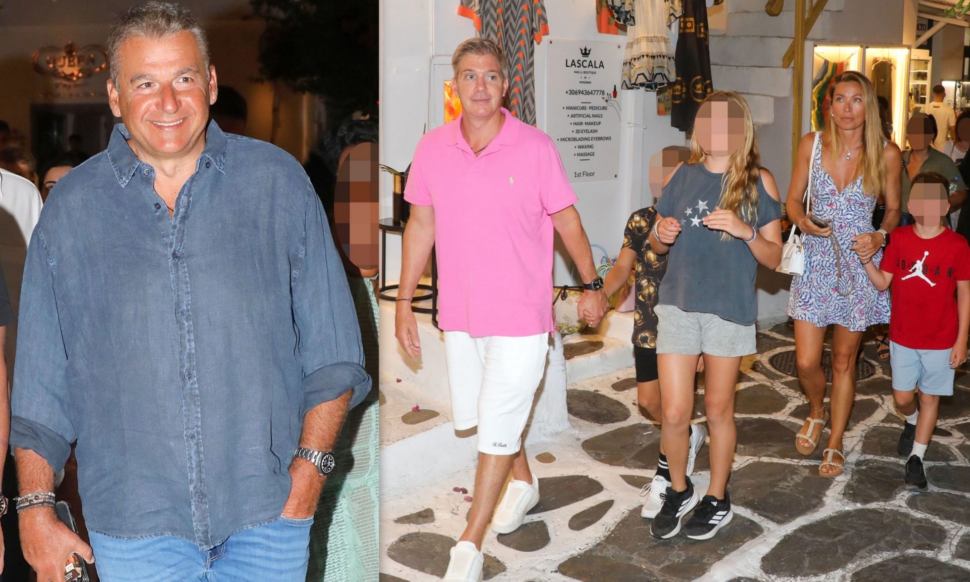 Η Μύκονος ξανά στις... παλιές της δόξες- O Λιάγκας χωρίς την Αντωνά & η Χρουσαλά οικογενειακώς!