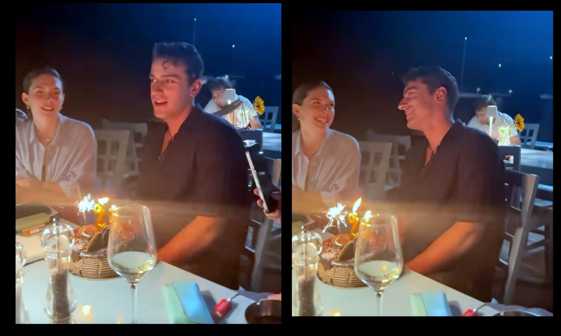 Αλέξανδρος Σκουρλέτης: Τα γενέθλια με φίλους στις διακοπές & το καυτό φιλί με την Αφροδίτη Λιάντου