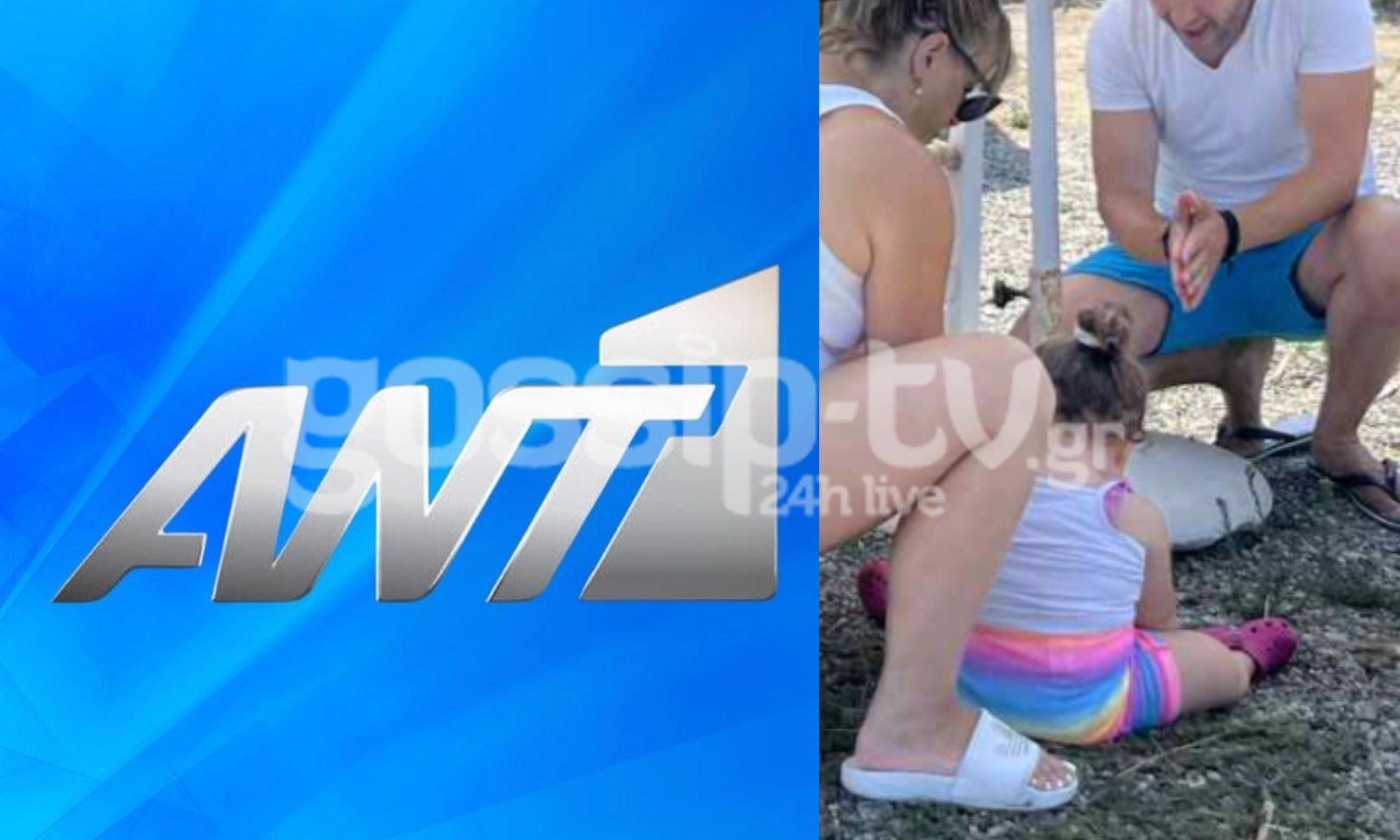 Αποκλειστικό: Παραμένει στον ΑΝΤ1-Οι διακοπές με την κόρη του στη Ρόδο & η εκπομπή που θα τον δούμε