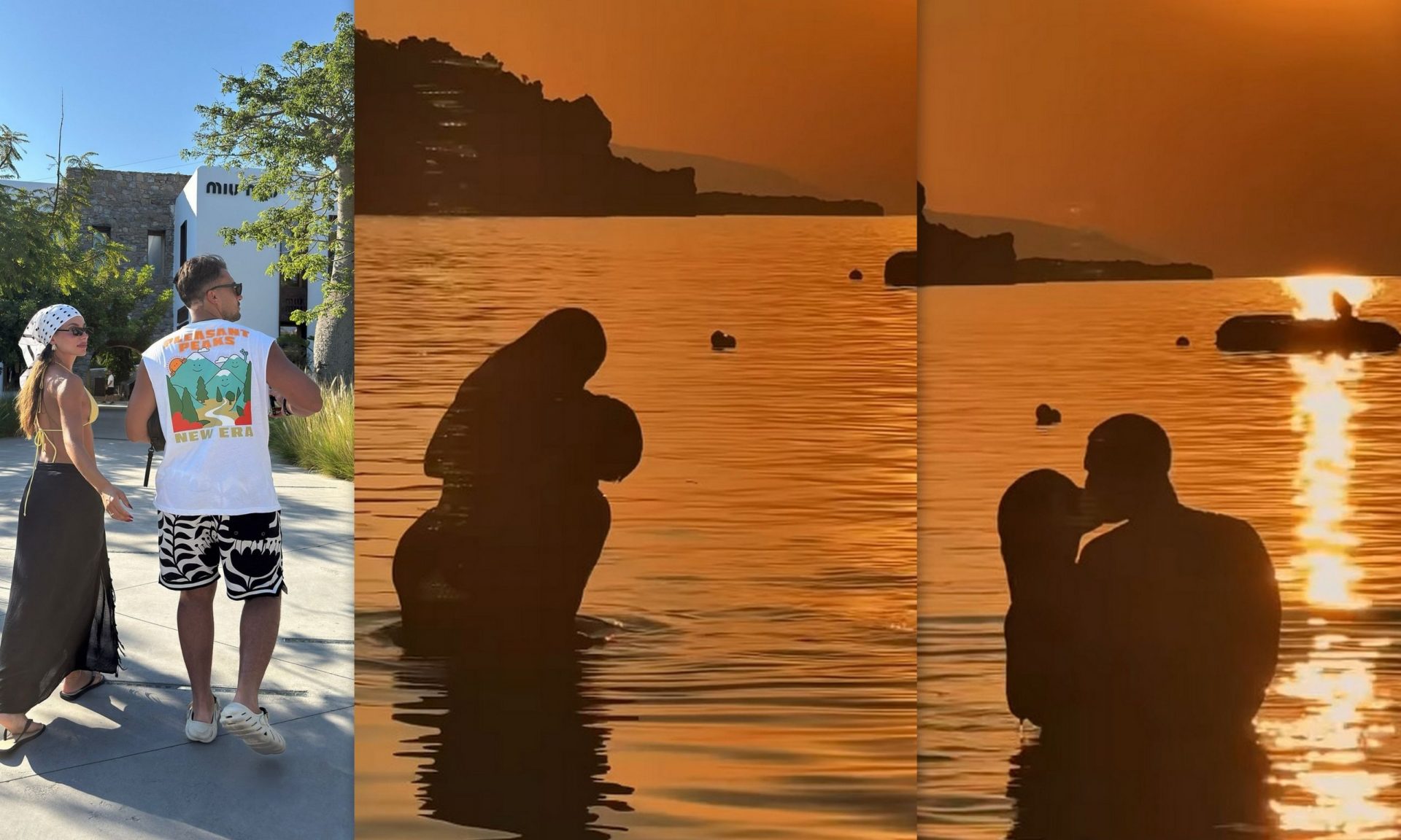 Κατσούλης-Ρουμελιώτη: Το πιο ερωτικό τους καλοκαίρι στη Μύκονο - Οι πρώτες διακοπές αρραβωνιασμένοι