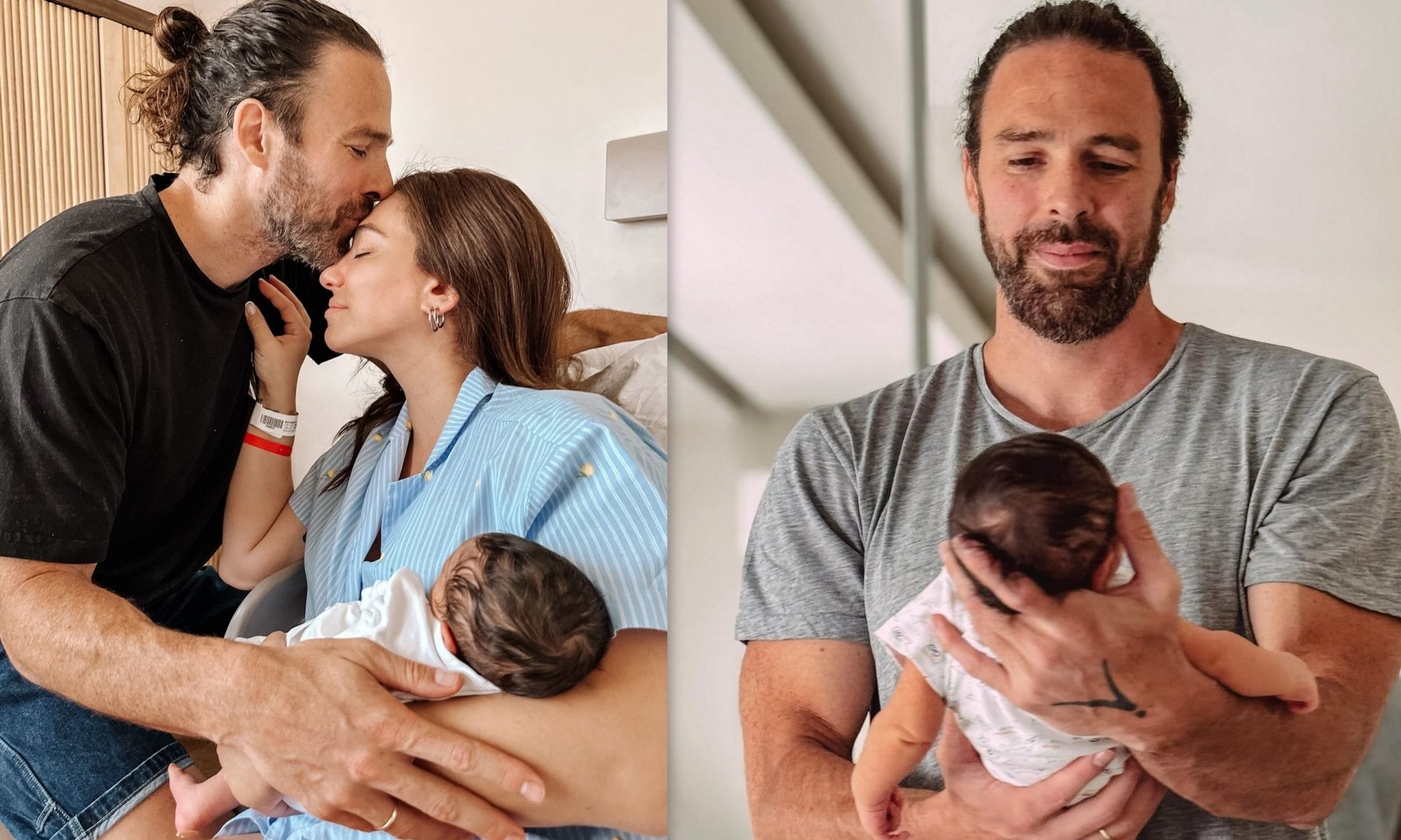 Γρηγόρης Μόργκαν: Τρελαμένος με τον νεογέννητο γιο του - Οι τρυφερές στιγμές μπαμπά-γιου