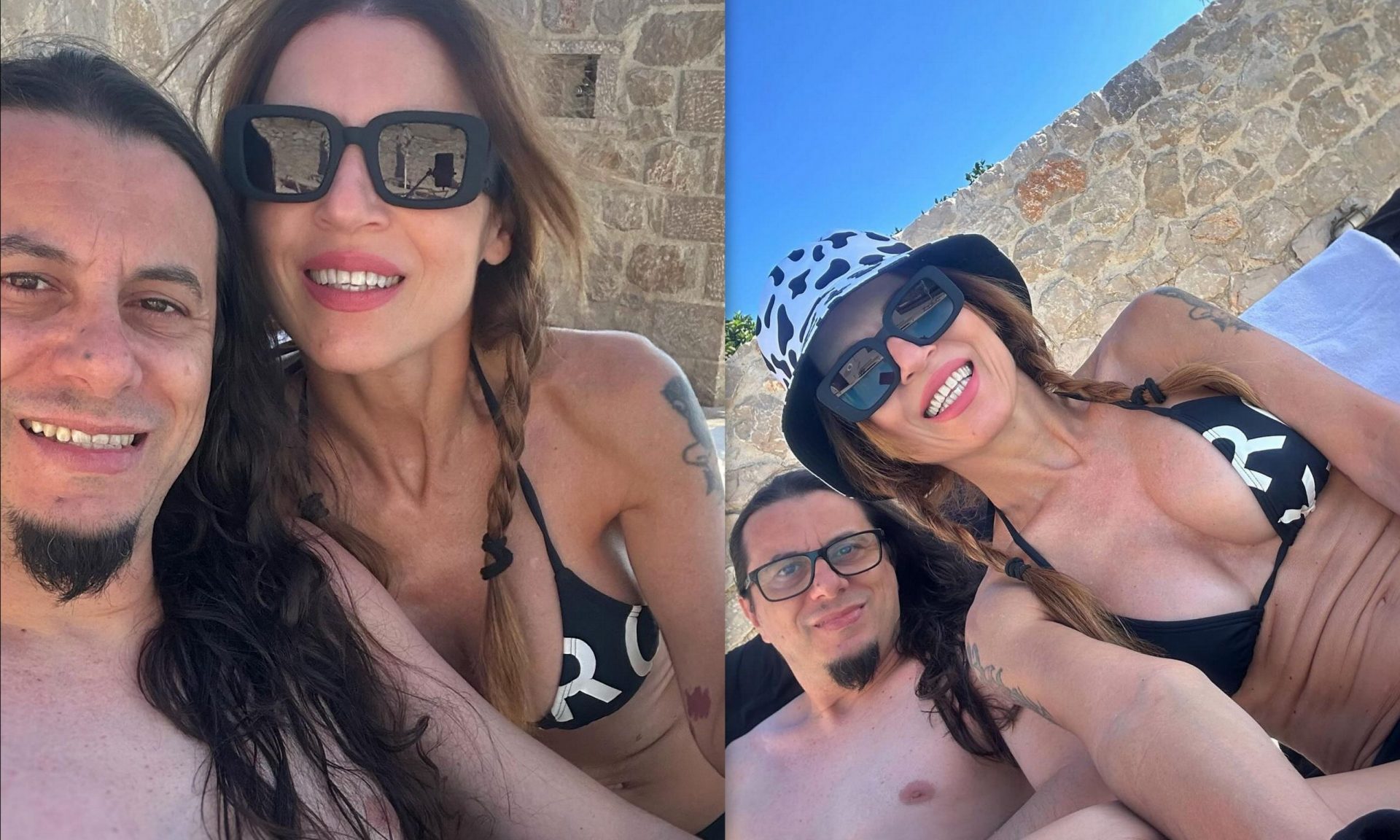 Ευρυδίκη: Στα 57 της ποζάρει με μαύρο μπικίνι - Οι φώτο από τις διακοπές της με τον Μπομπ Κατσιώνη