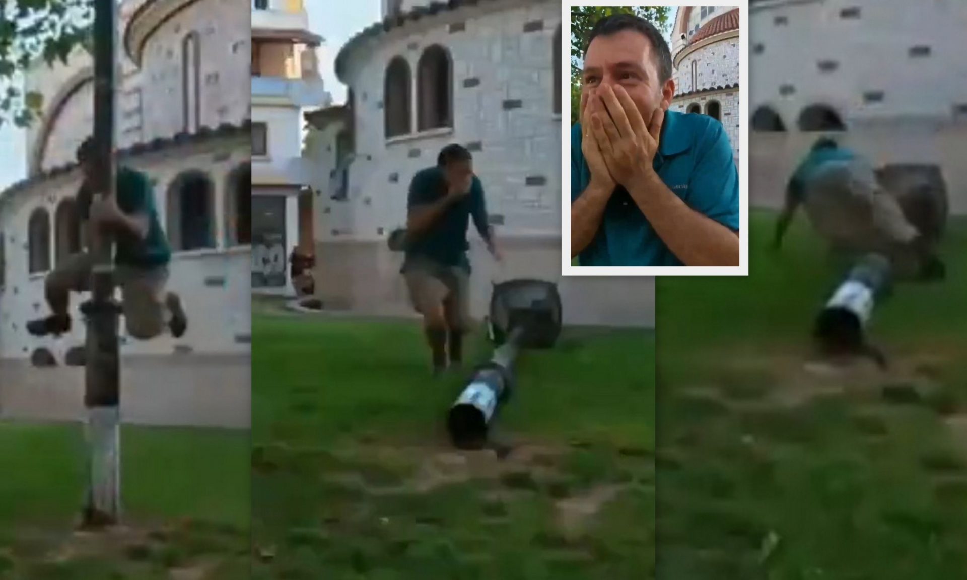 Μπλέτσας: Γκρέμισε κολώνα φωτισμού, έπεσε κάτω & φώναζε: «Έκανα βλακεία» - Η δημόσια συγγνώμη