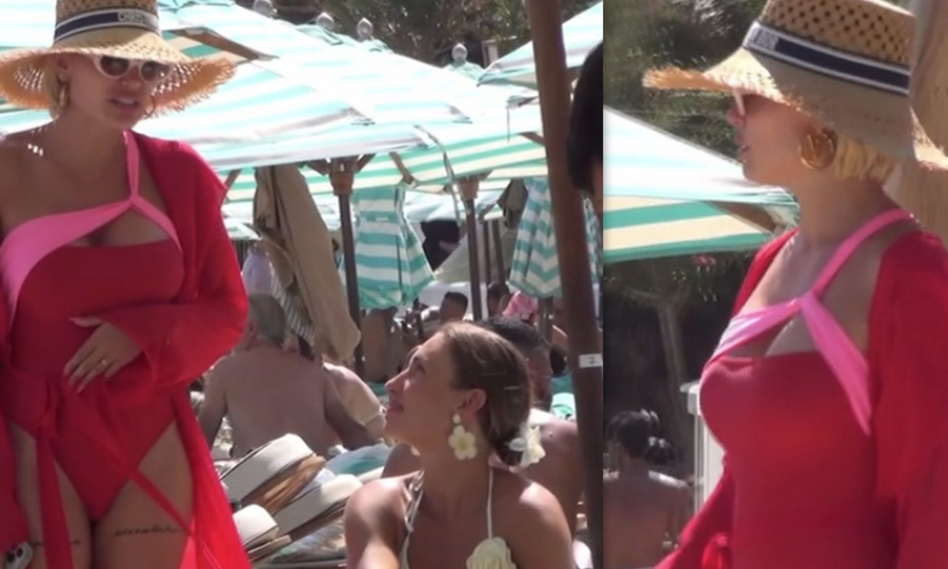 Αλεξάνδρα Παναγιώταρου: Το εντυπωσιακό beach look στη Μύκονο & η συνάντηση με την Κατερίνα Δαλάκα!