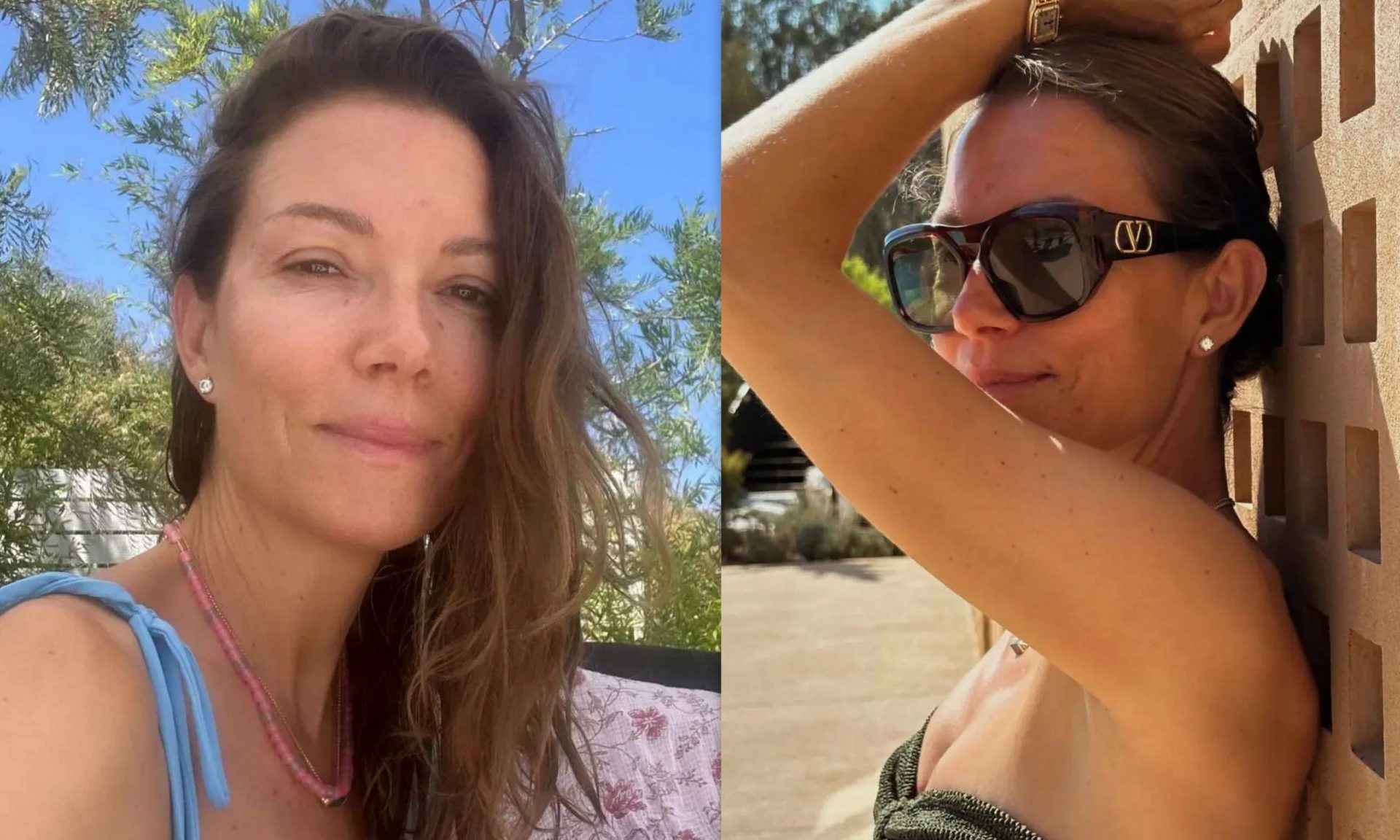 Χωρίς ίχνος μακιγιάζ, με μπικίνι και πιο ήρεμη από ποτέ! Η Βίκυ Καγιά στα καλύτερά της!